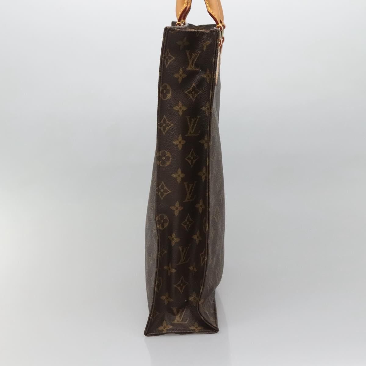 Louis Vuitton LOUIS VUITTON Monogram Sac Plat Hand Bag M51140 Size ONE SIZE - 5 Thumbnail