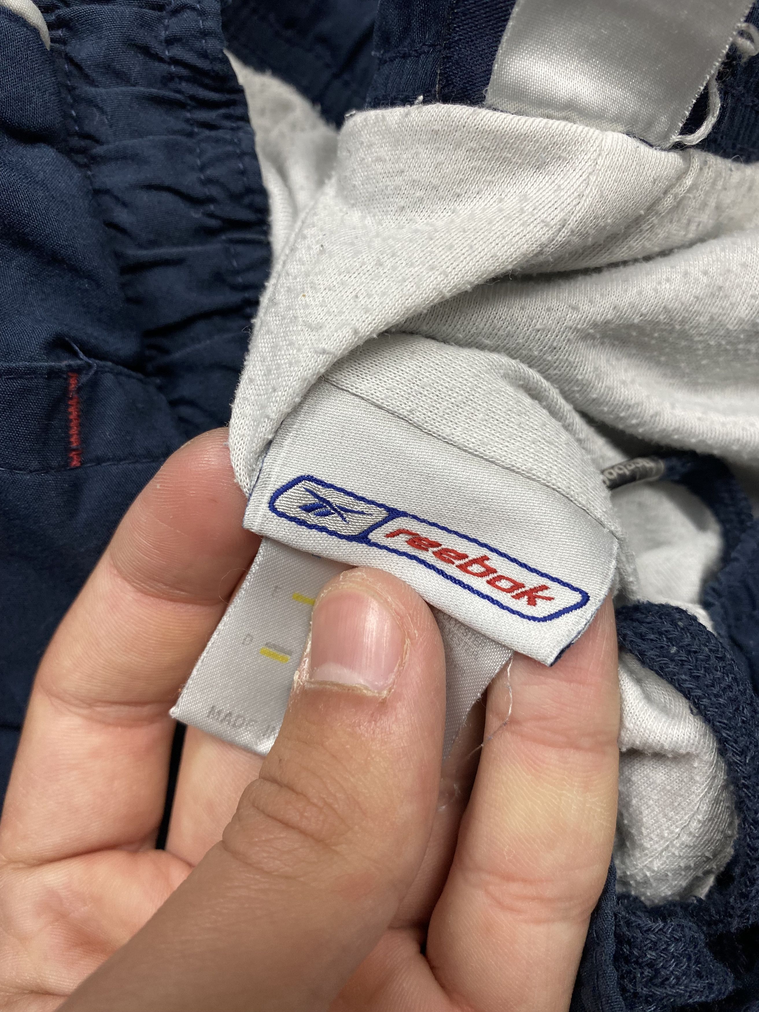 Reebok × Vintage Reebok Vintage Mens Nylon Track Pants Size US 30 / EU 46 - 6 Thumbnail