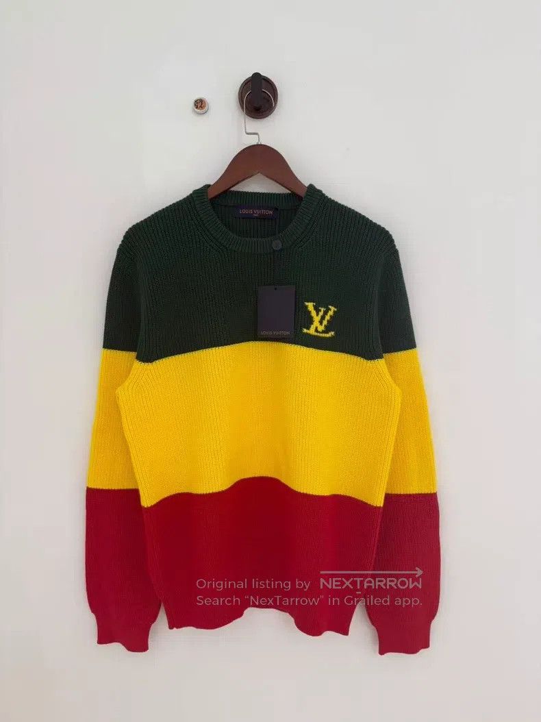 Louis Vuitton Louis Vuitton Color-block sweater Size US L / EU 52-54 / 3 - 1 Thumbnail