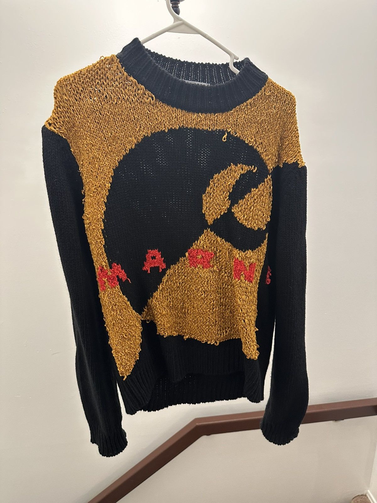 Carhartt Wip × Marni Marni X Carhartt Knitted Crewneck Size US S / EU 44-46 / 1 - 2 Thumbnail