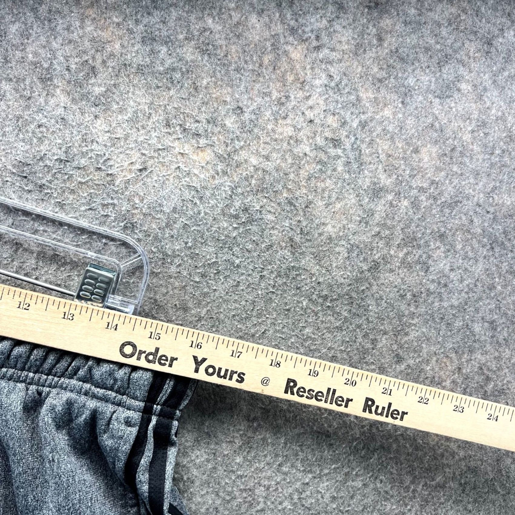 Adidas VINTAGE Adidas Pants Mens L Gray Black Athletic Training Elastic Waist Y2K Size US 33 - 5 Thumbnail