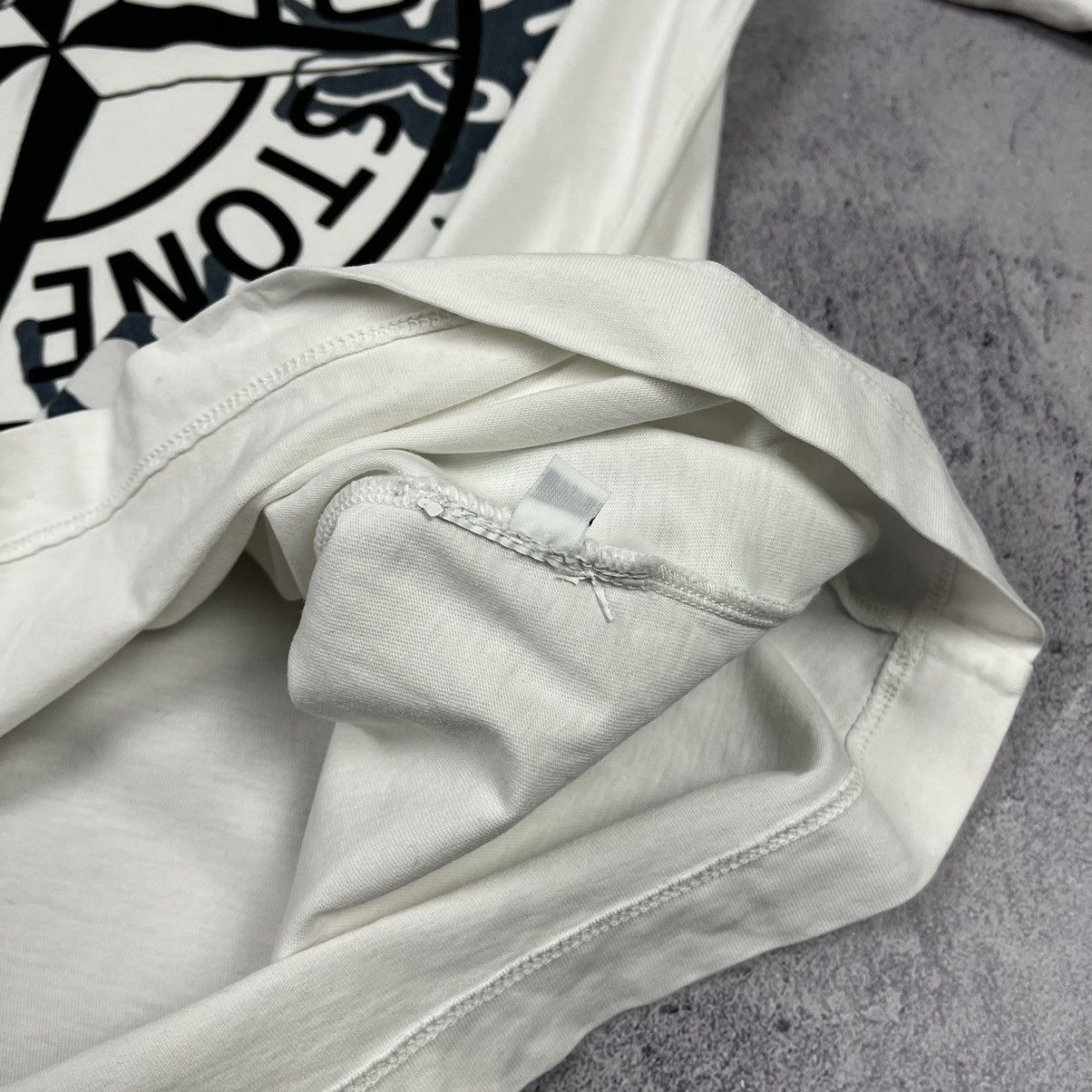 Stone Island Vintage Stone Island Junior big logo T Shirt 00’s Size US S / EU 44-46 / 1 - 13 Thumbnail