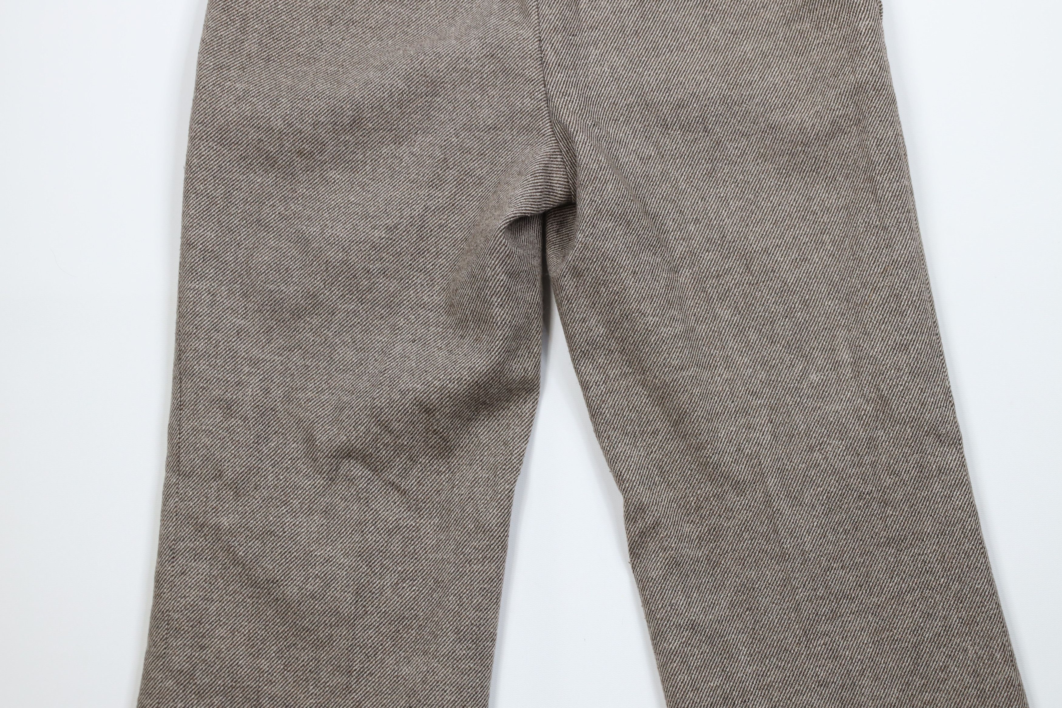 Banana Republic Vintage Y2K Banana Republic Wool Blend Flared Wide Leg Pants Size 26" / US 2 / IT 38 - 13 Thumbnail