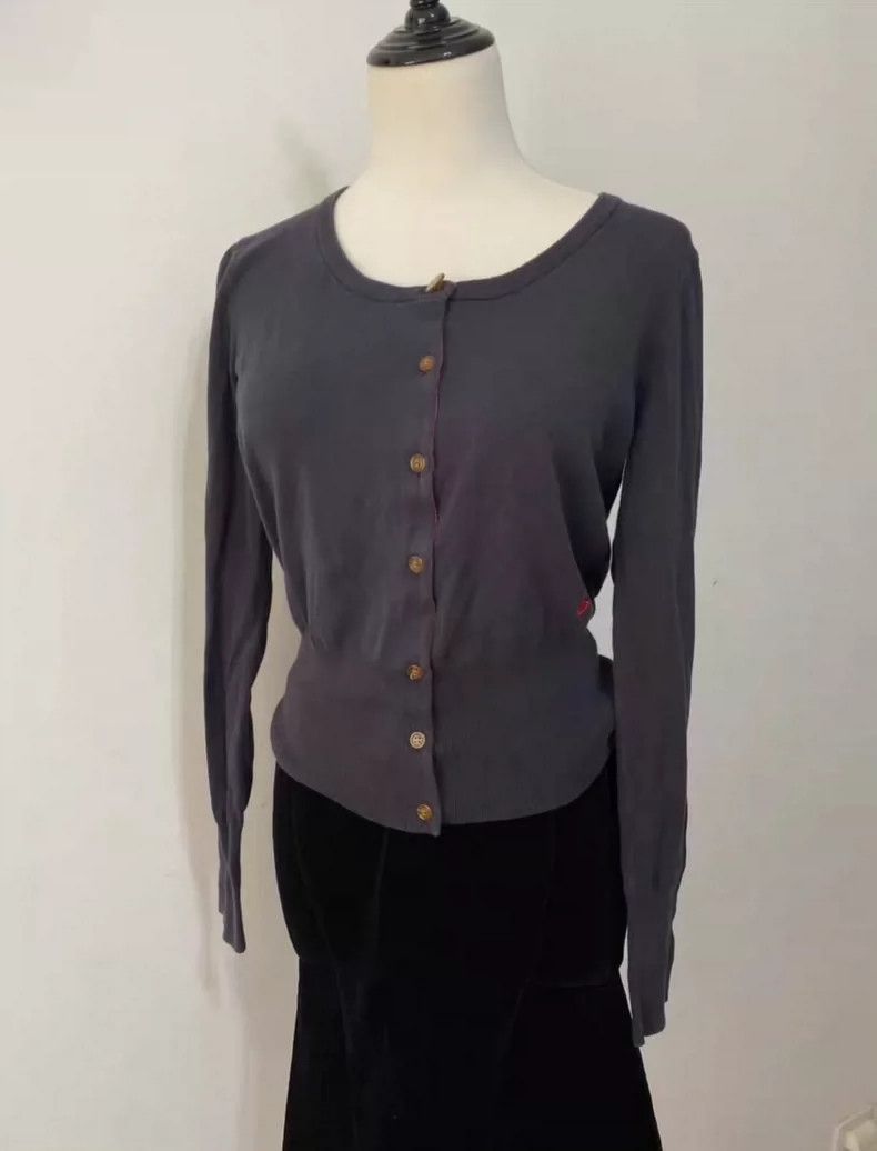 Vivienne Westwood Vivienne Westwood Saturn Knit T-shirt Size L / US 10 / IT 46 - 2 Thumbnail