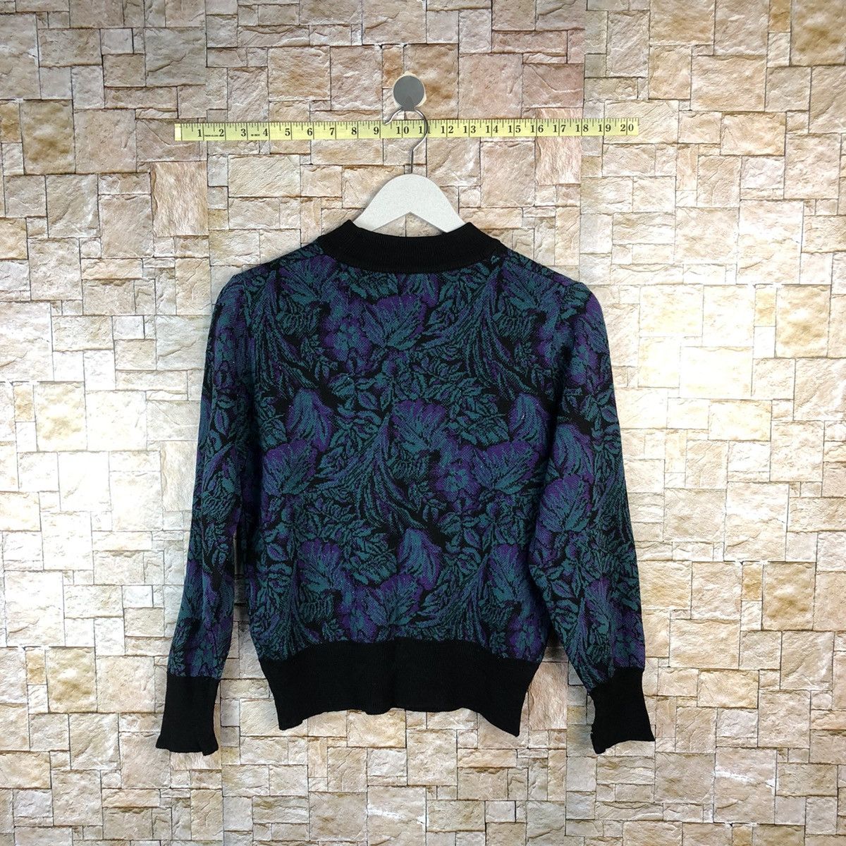 Homespun Knitwear × Japanese Brand × Vintage Ladies West vintage art japan Knitwear #A1085 Size S / US 4 / IT 40 - 12 Thumbnail