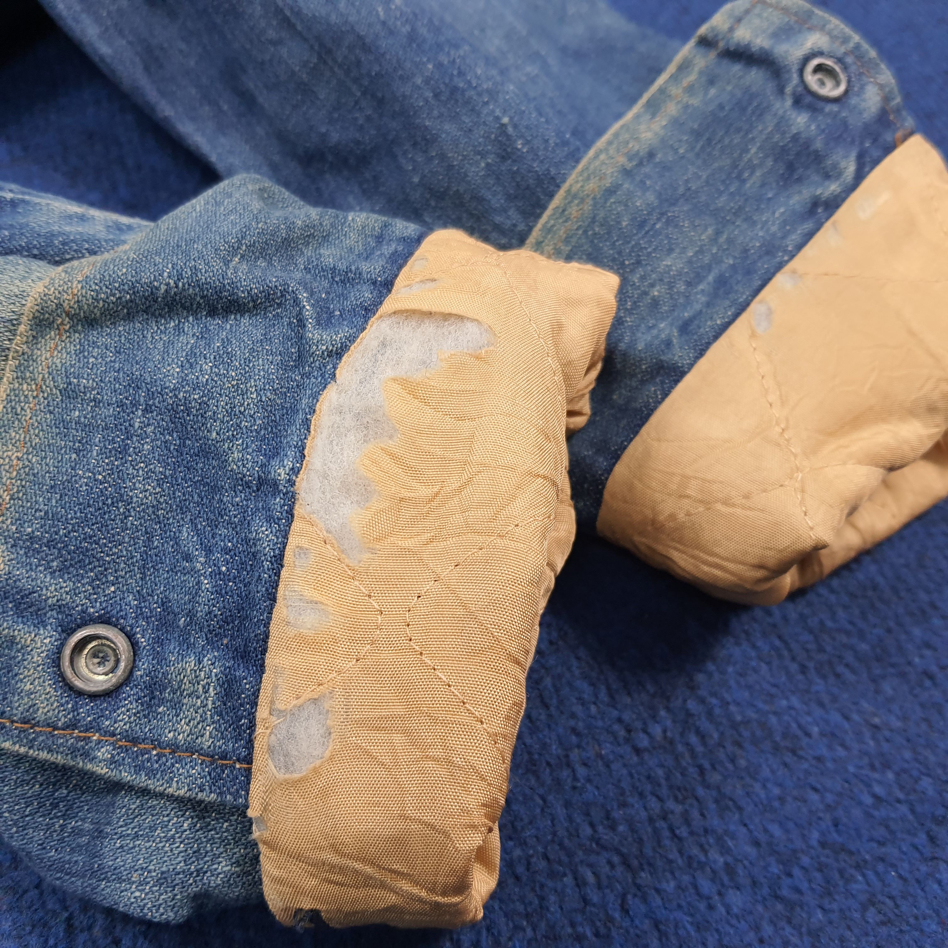 Wrangler Vintage 70s Wrangler Denim Sherpa Jacket Made in USA C302N7 Size US M / EU 48-50 / 2 - 13 Thumbnail