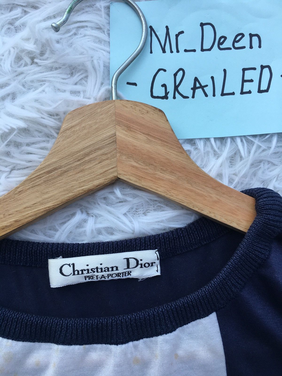 Christian Dior Monsieur Rare Vintage Christian Dior Pret-A-Porter Tshirt Size S / US 4 / IT 40 - 8 Thumbnail