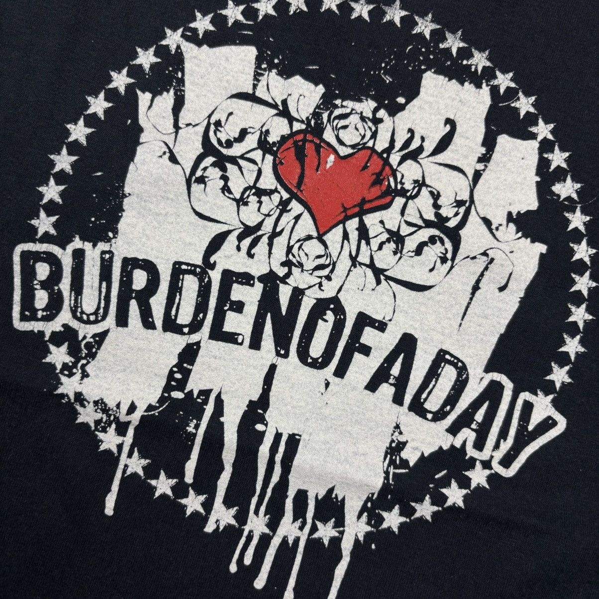 Band Tees Burden of aday - Heart Star 00’s Size US L / EU 52-54 / 3 - 3 Thumbnail
