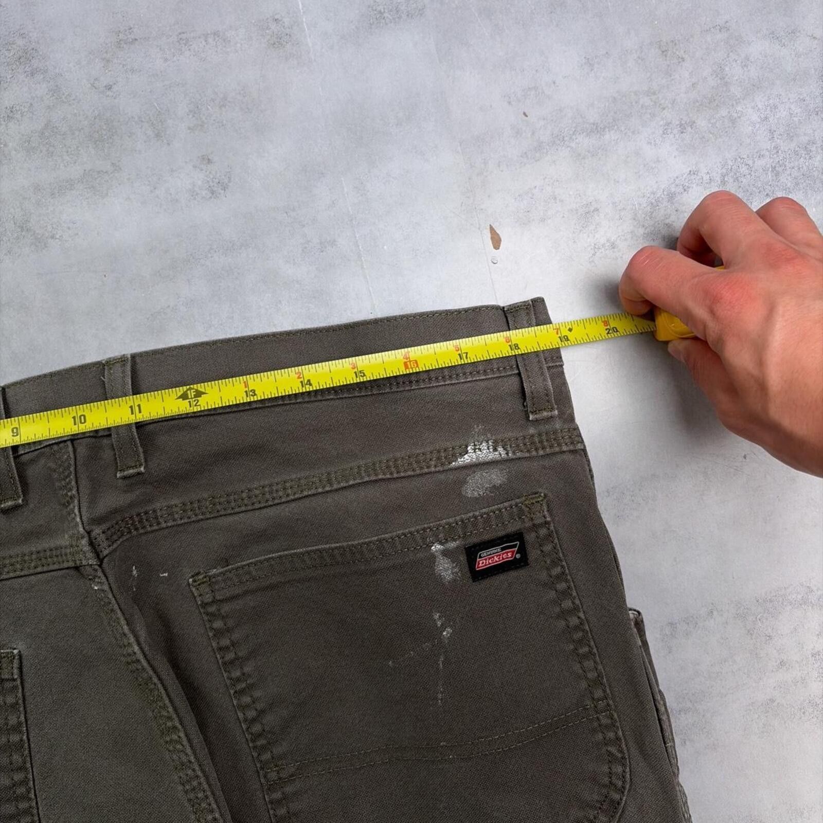 Dickies Y2K Dickies Grunge Carpenter Distressed Baggy Skater Pants Size US 36 / EU 52 - 6 Thumbnail