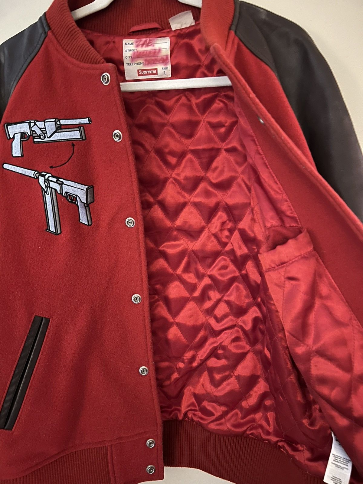 Supreme Supreme AEON FLUX - Red Varsity Jacket Size US L / EU 52-54 / 3 - 7 Thumbnail