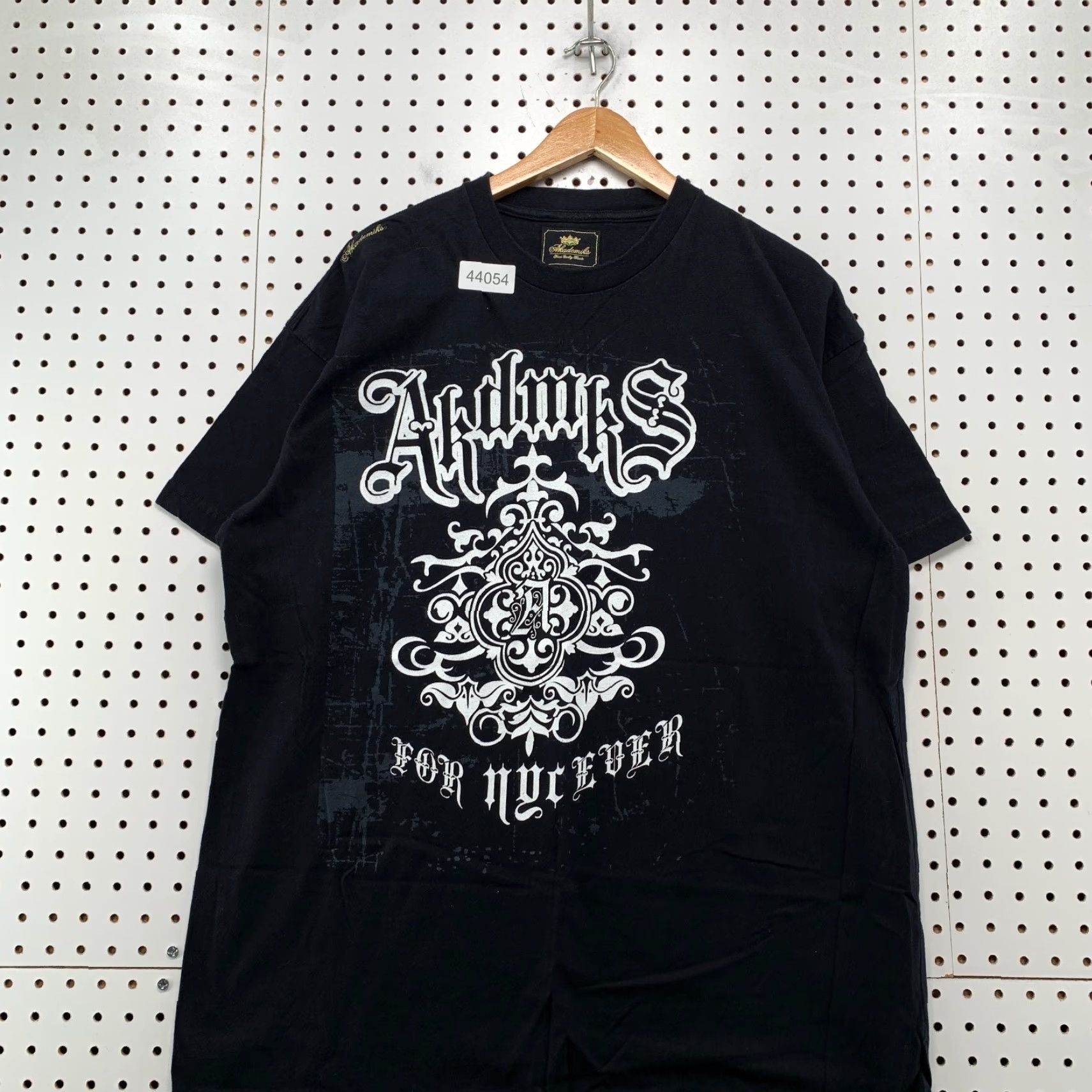 Akademiks VINTAGE Akademiks Shirt Mens XL Black Hip Hop Graphic Print Short Sleeve Size US XL / EU 56 / 4 - 2 Thumbnail