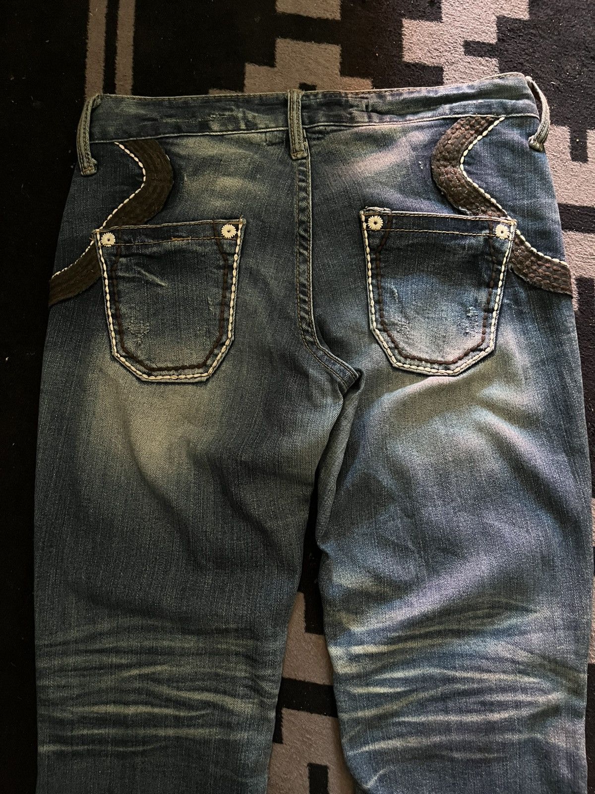 Hysteric Glamour Lolita yoshitomo nara flare jeans Size US 30 / EU 46 - 5 Thumbnail