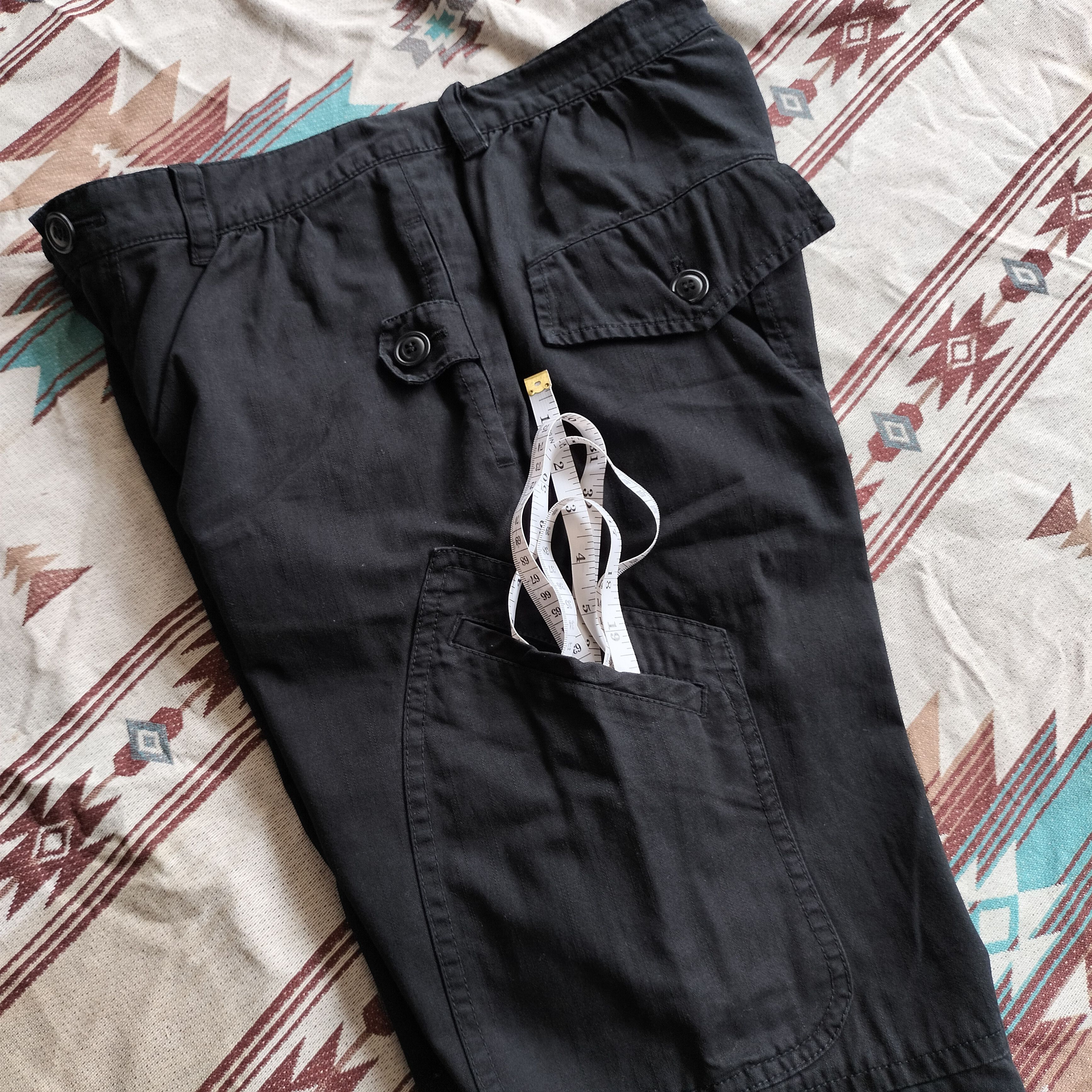 Issey Miyake SunaoKuwahara cargo wide leg bush pants Size US 31 - 9 Thumbnail