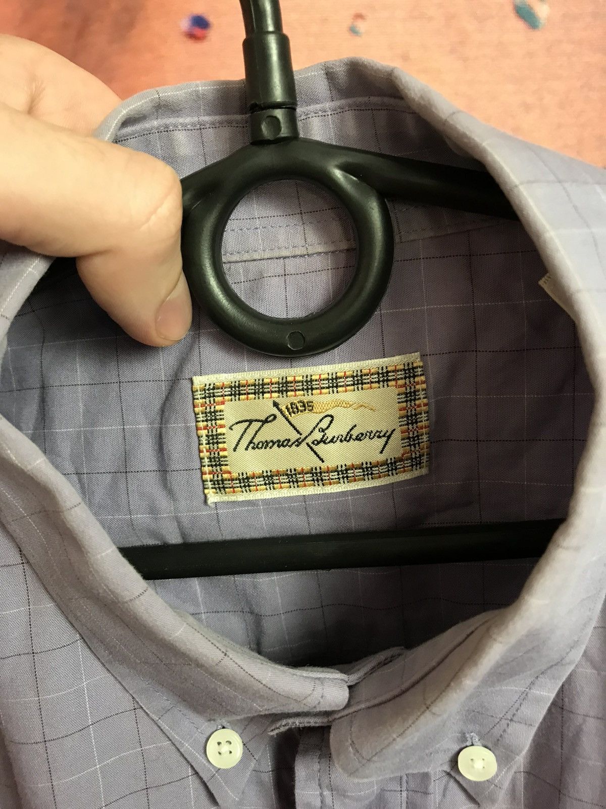 Burberry Thimas Burberry luxury vintage shirt Size US XL / EU 56 / 4 - 4 Thumbnail