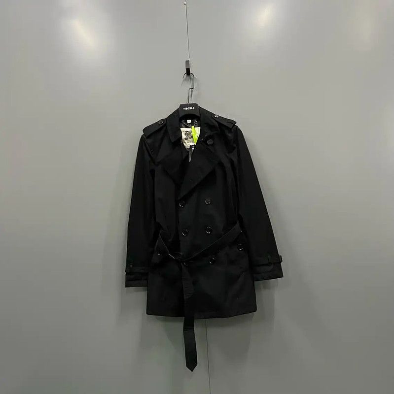 Burberry Burberry Women's Long Black Coat for Spring and Autumn Size ONE SIZE - 1 Thumbnail