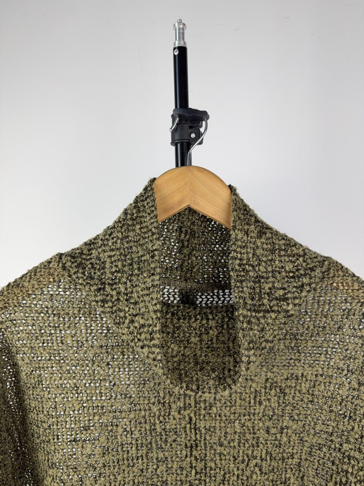 Japanese Brand Y2K Sheer Knit Distressed Sweater Japan style Avant Mood Size M / US 6-8 / IT 42-44 - 4 Thumbnail