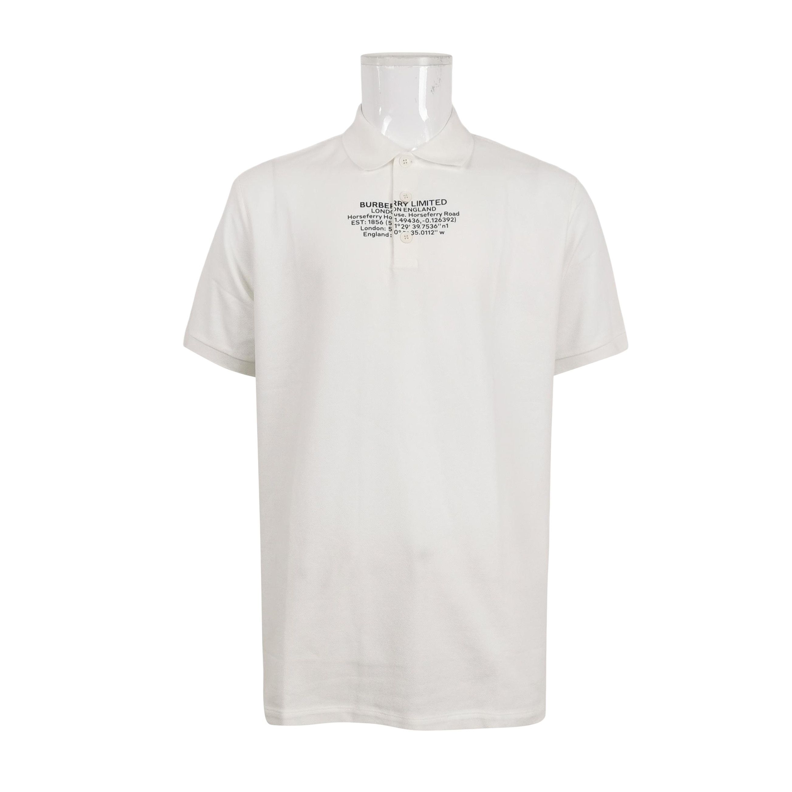 Burberry Burberry Horseferry Road Print Polo Size L Size US L / EU 52-54 / 3 - 1 Thumbnail