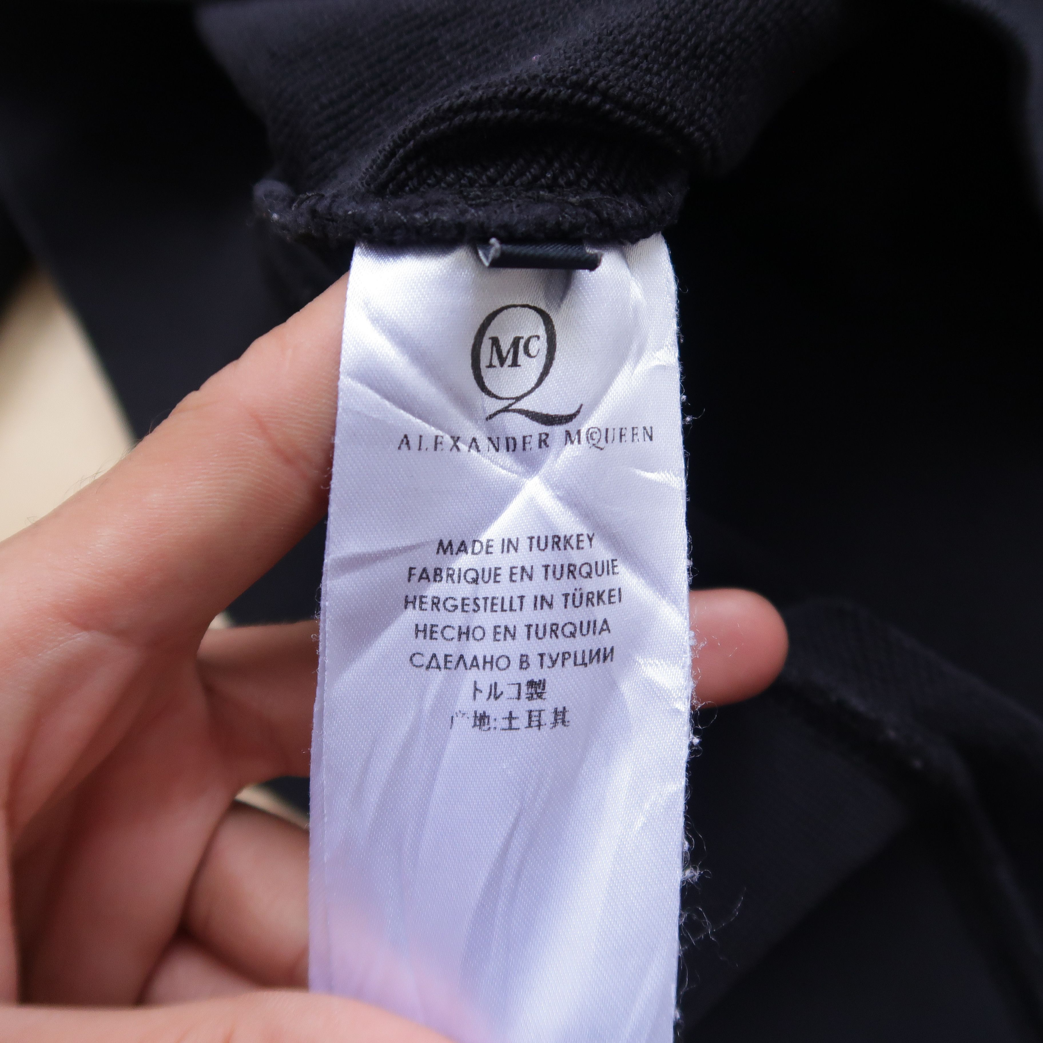 Alexander McQueen S/S 2014 Alexander Mcqueen Cut and Sew Sweatshirt Size US L / EU 52-54 / 3 - 12 Thumbnail