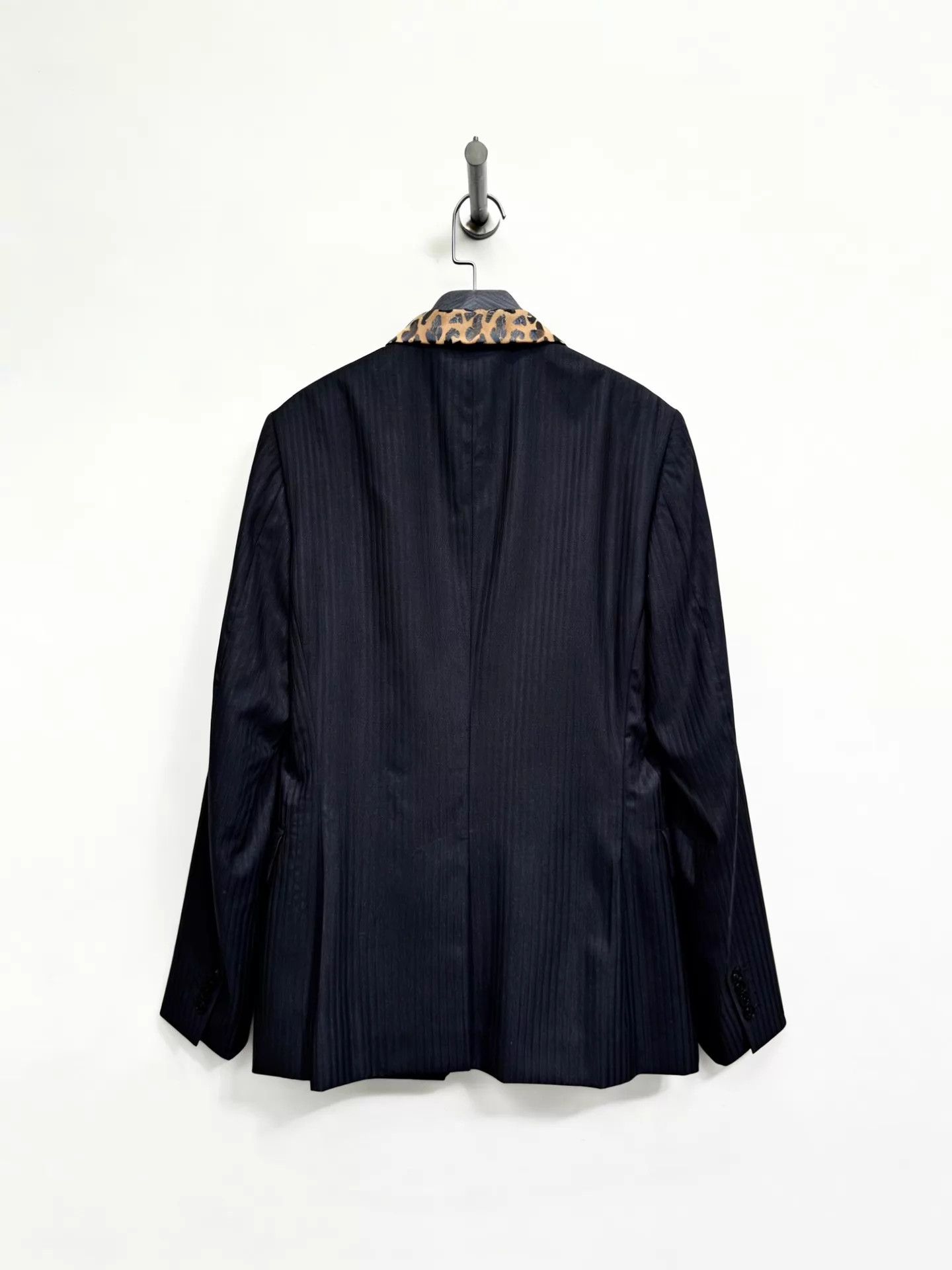 Comme des Garcons CDG HOMMEPLUS 2015SS Leopard Collar Jacket XS Size US XS / EU 42 / 0 - 4 Thumbnail
