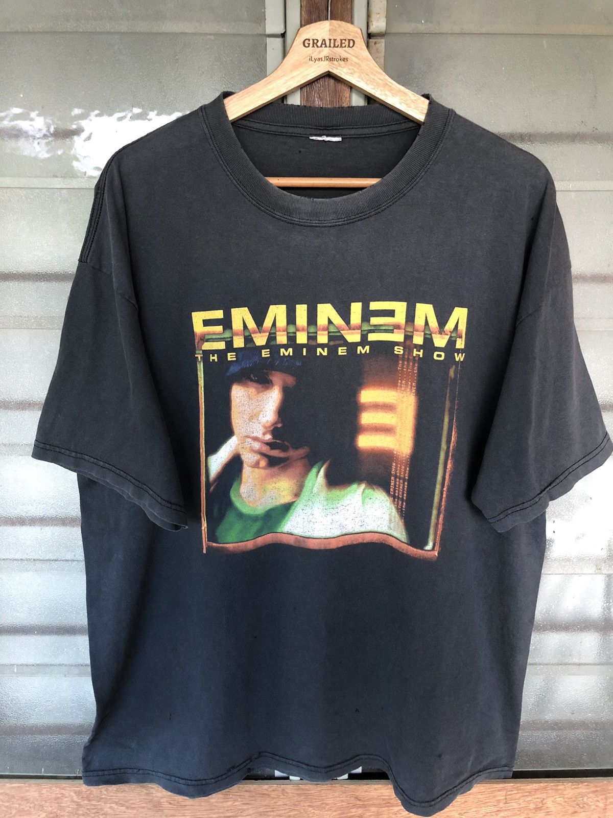 Eminem Vintage 2002 Eminem Show Distressed Shirt Tee Size US L / EU 52-54 / 3 - 3 Thumbnail