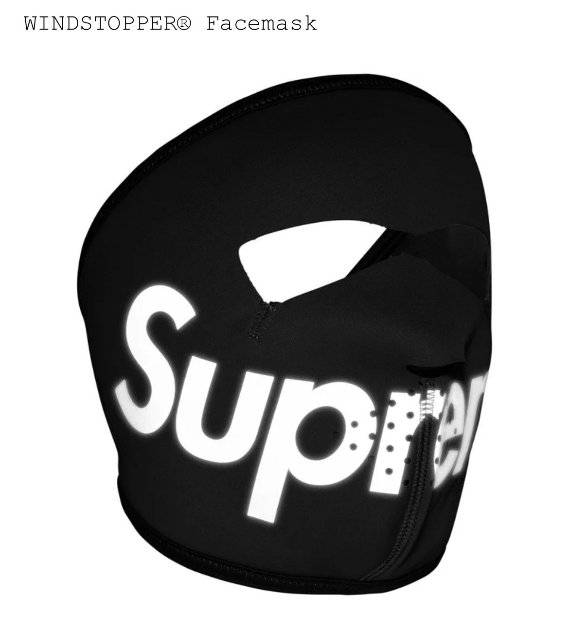 Supreme Supreme Gore Windstopper Facemask Size ONE SIZE - 2 Thumbnail