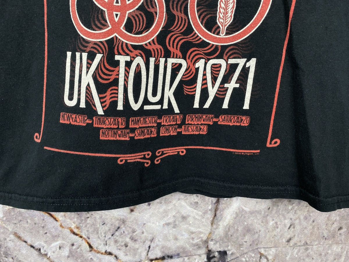 Band Tees × Led Zeppelin Men’s Led Zeppelin Uk Tour 1971 T-Shirt Size Small Size US S / EU 44-46 / 1 - 6 Thumbnail