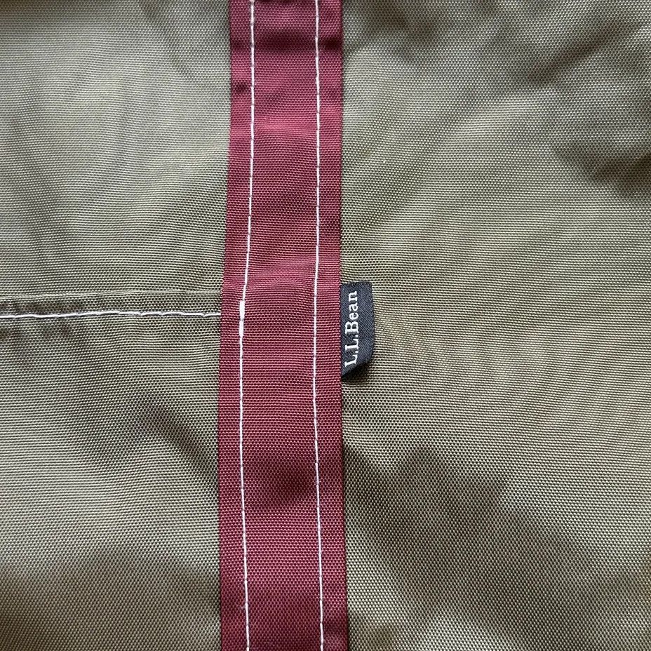 L.L. Bean Vintage L.L. Bean Nylon Boat & Tote Green Burgundy Tote Bag Size ONE SIZE - 2 Thumbnail