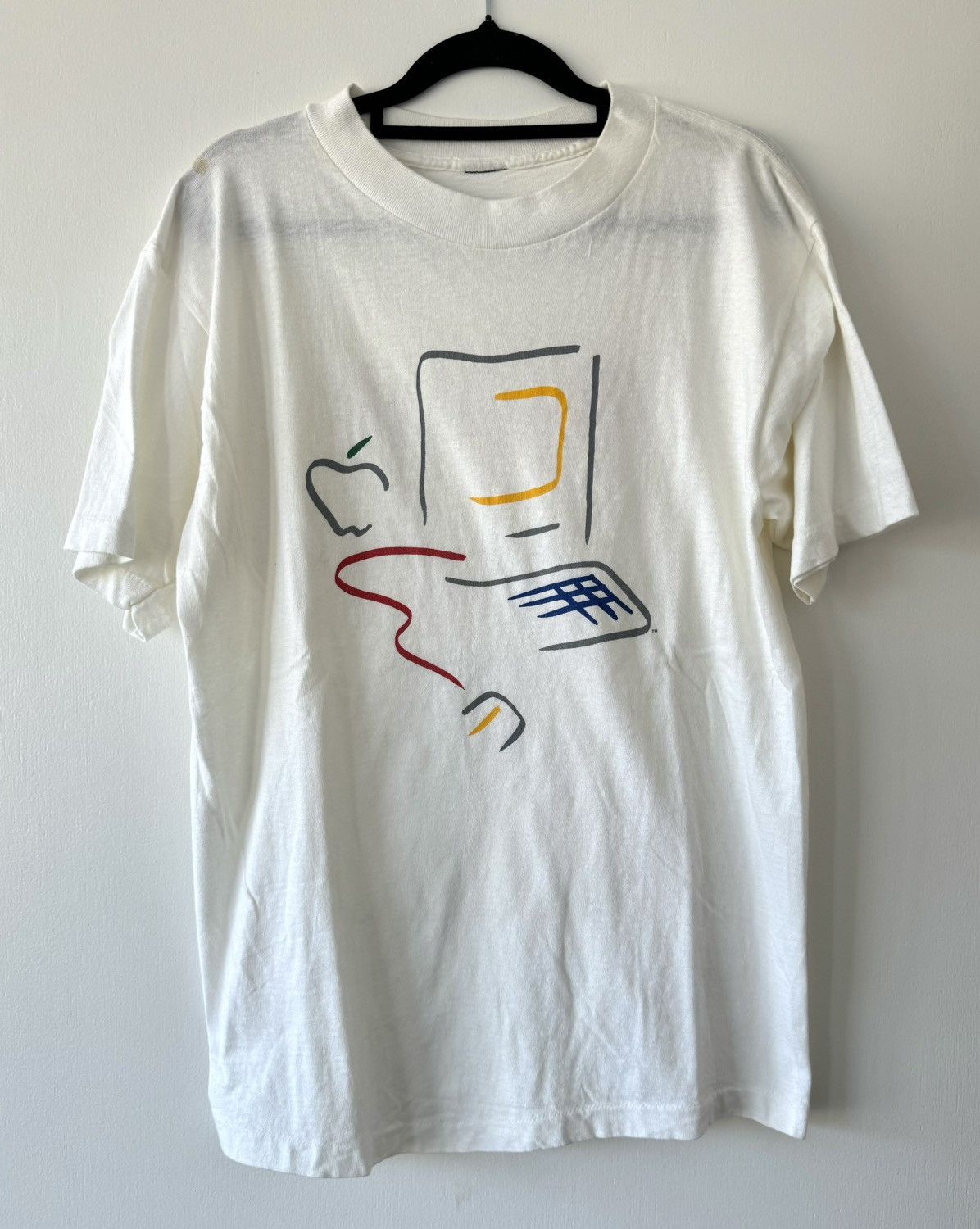 Apple × Vintage Vintage 1991 System 7 MACINTOSH APPLE Computers t
