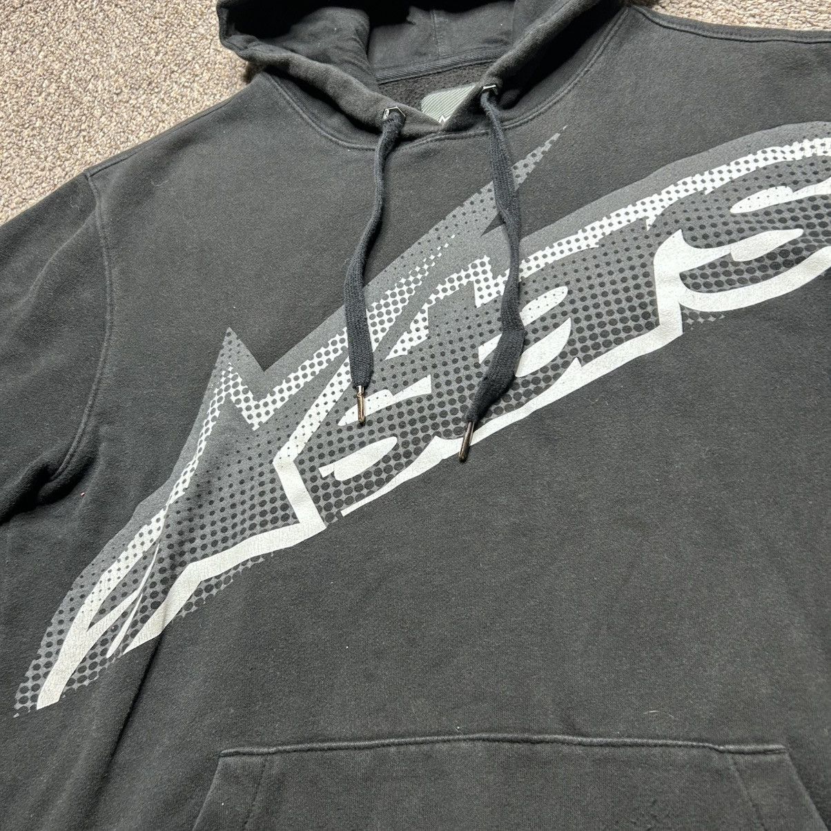 Alpinestars × Vintage Y2K alpine stars grunge hoodie size large Size US L / EU 52-54 / 3 - 4 Thumbnail