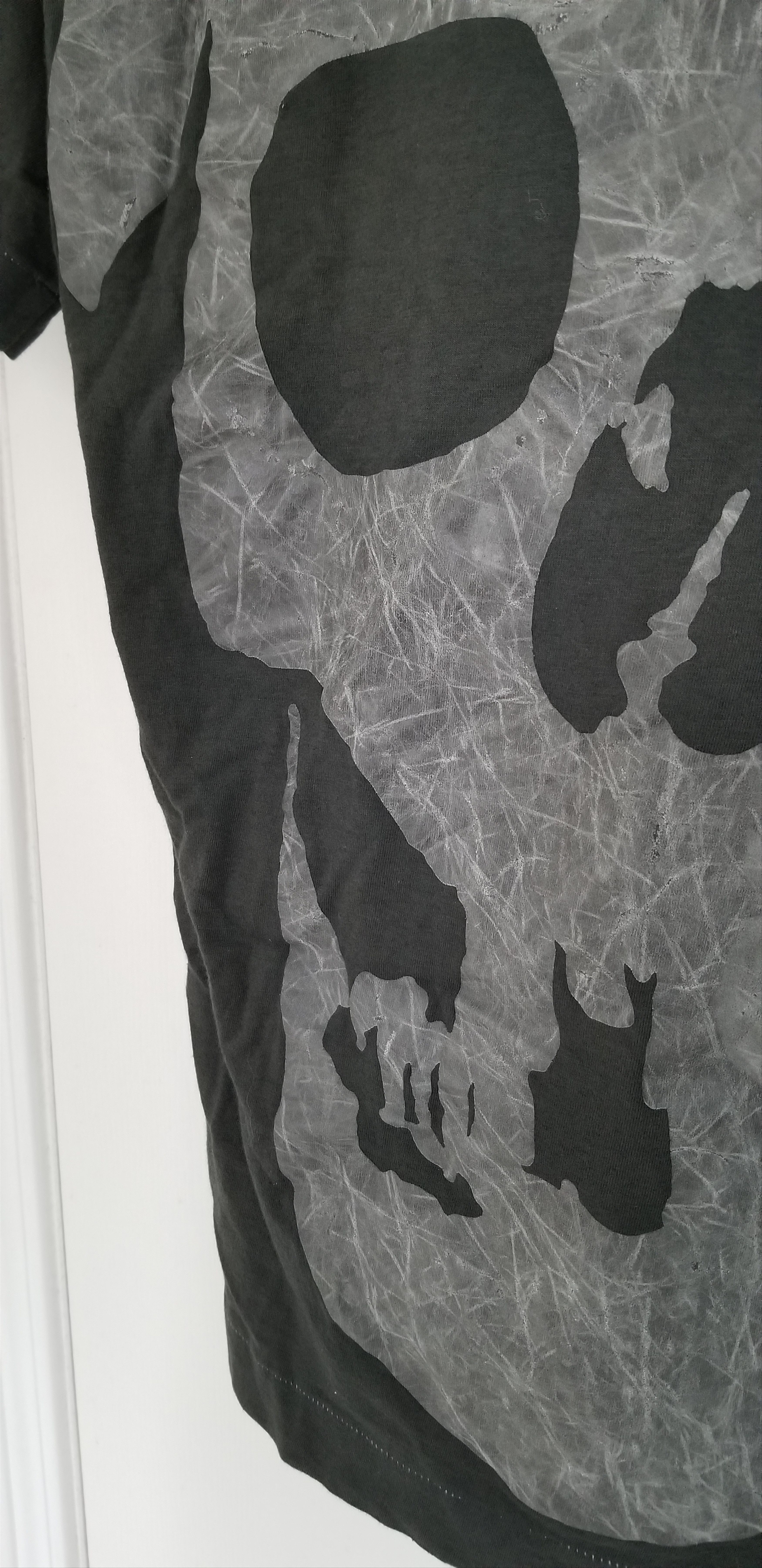Comme des Garcons Homme Plus Comme Des Garcons Homme Plus Digenova Black Grey Skull Shirt Size S / US 4 / IT 40 - 3 Thumbnail
