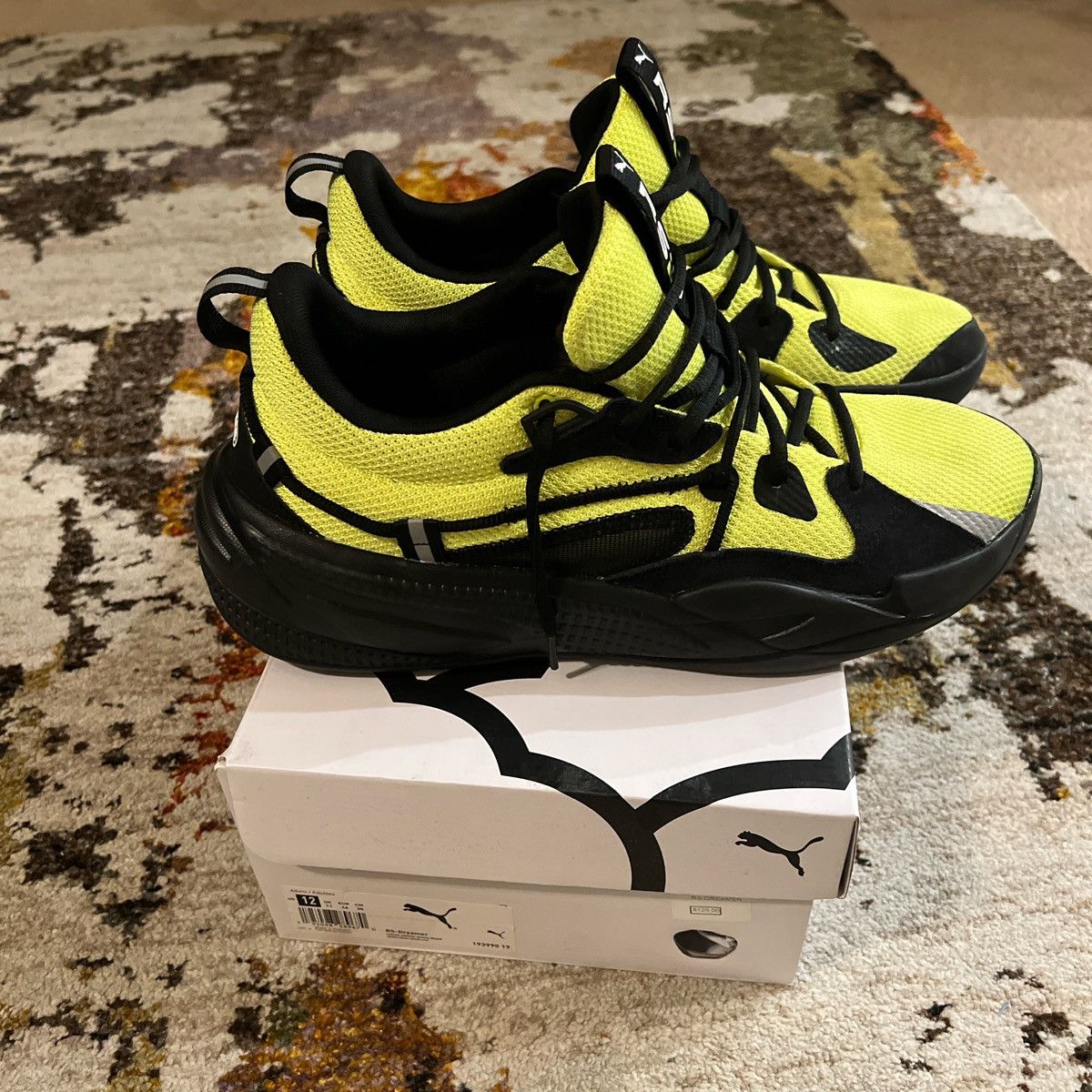 Puma PUMA J. Cole x RS-Dreamer 'Time Square' Basketball Shoe Size US 12 / EU 45 - 3 Thumbnail