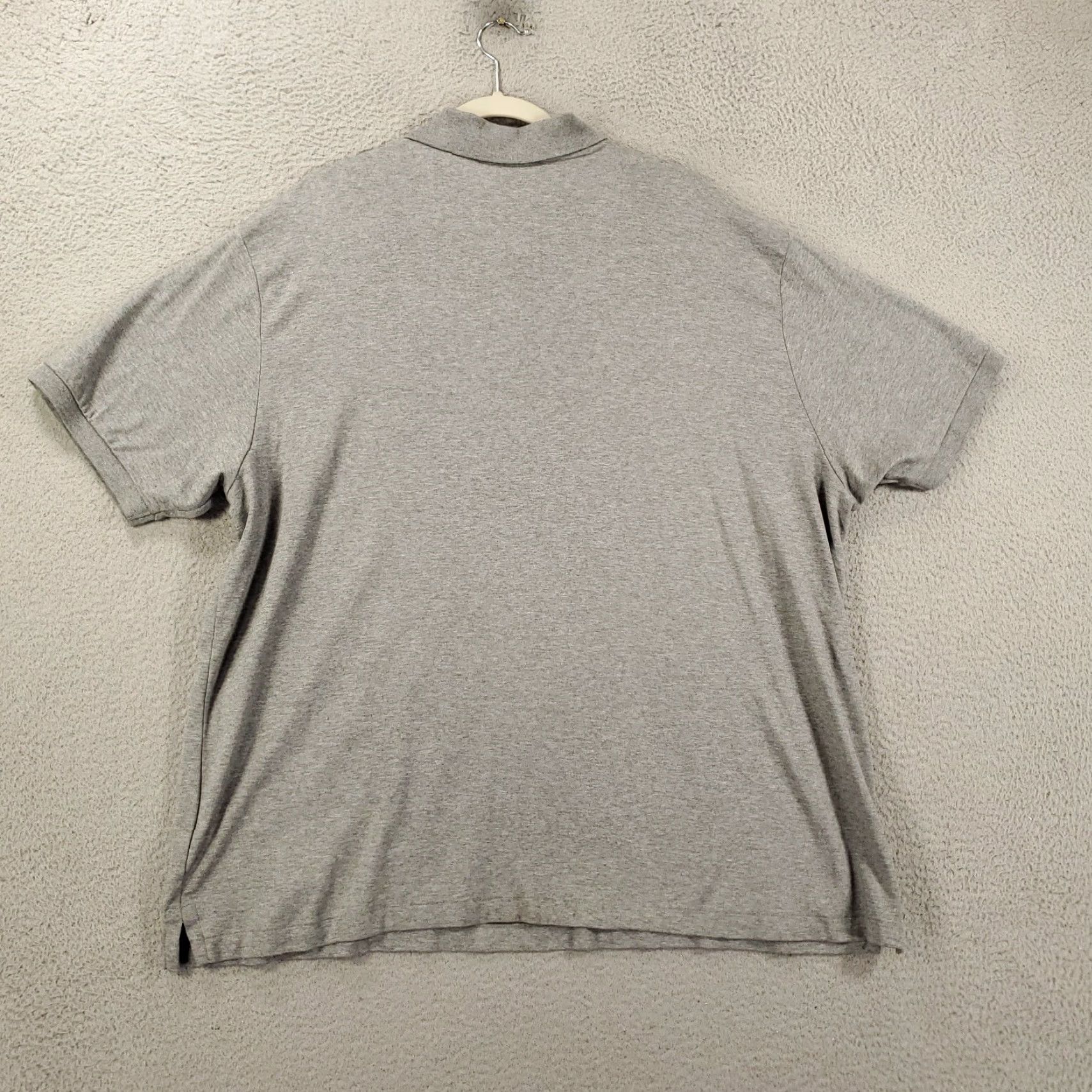 Polo Ralph Lauren Polo Ralph Lauren Shirt Mens 2XB Gray Pullover Big 2X Preppy Heathered Short Sleeve Knit 100% Cotton Logo Embroidered Classic Polo Mens Big & Tall Size US XXL / EU 58 / 5 - 7 Thumbnail