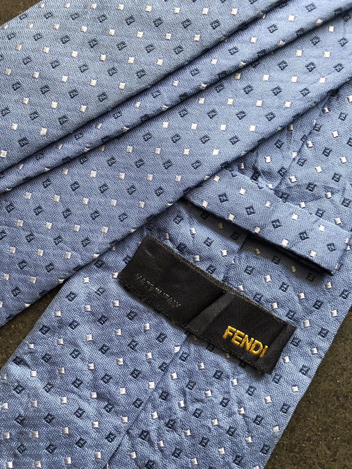 Aquascutum × Fendi × Y's for Men BUNDLE 4pcs TIE , YS FOR MEN , FENDI , POLO , AQUASCUTUM Size ONE SIZE - 4 Thumbnail