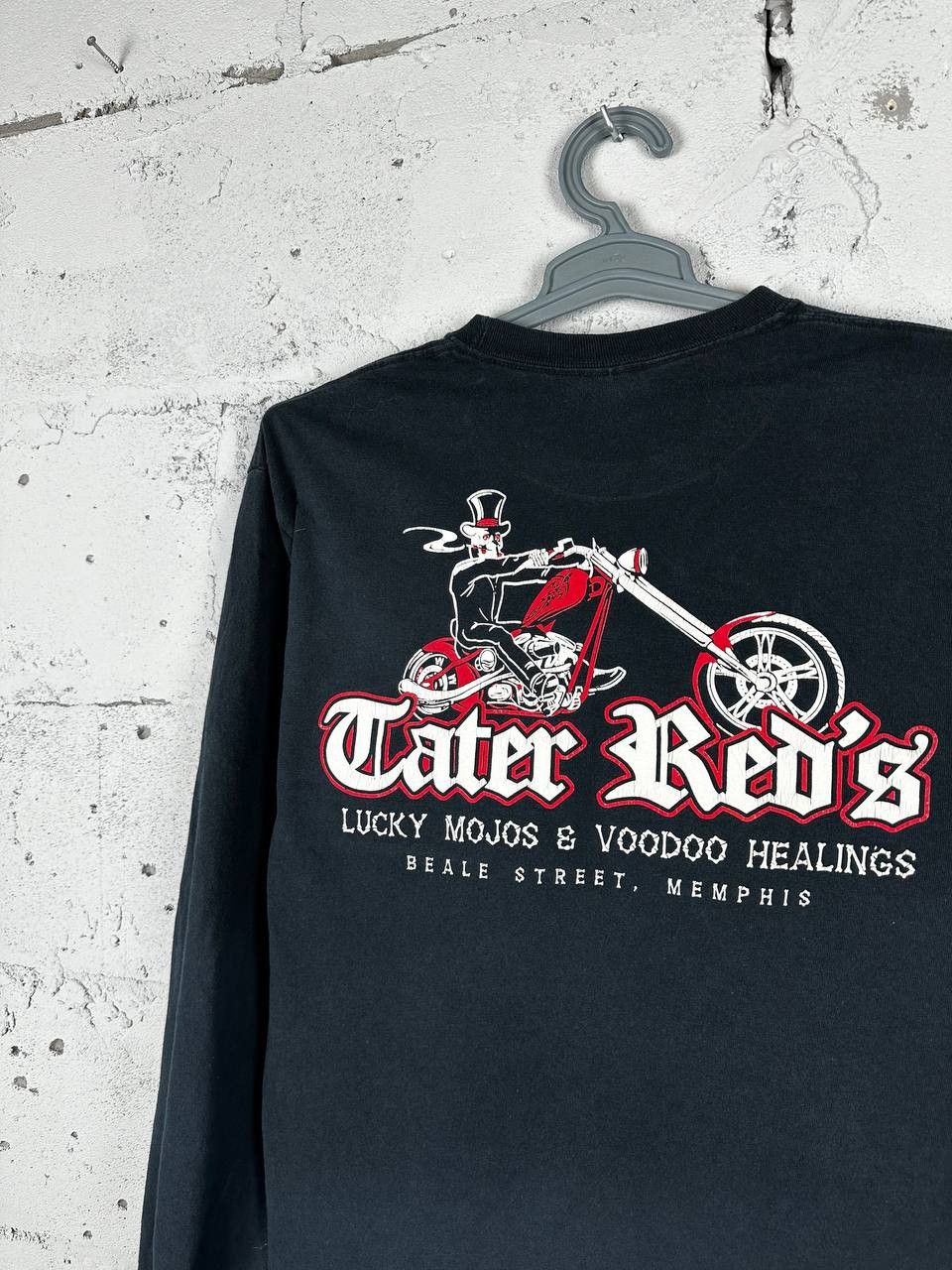 Harley Davidson × Vintage Vintage Tater Reds Memphis long sleeve Graphic T shirt m Size US XL / EU 56 / 4 - 1 Thumbnail