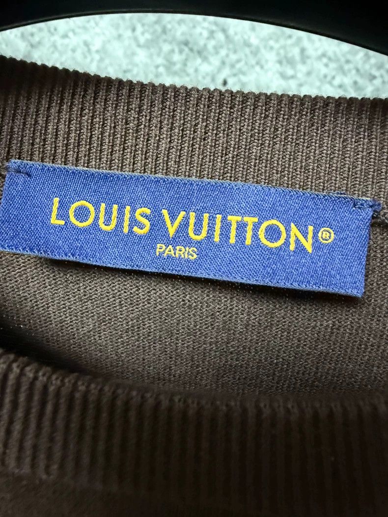 Louis Vuitton Louis Vuitton Knitted short sleeve Size US L / EU 52-54 / 3 - 3 Thumbnail