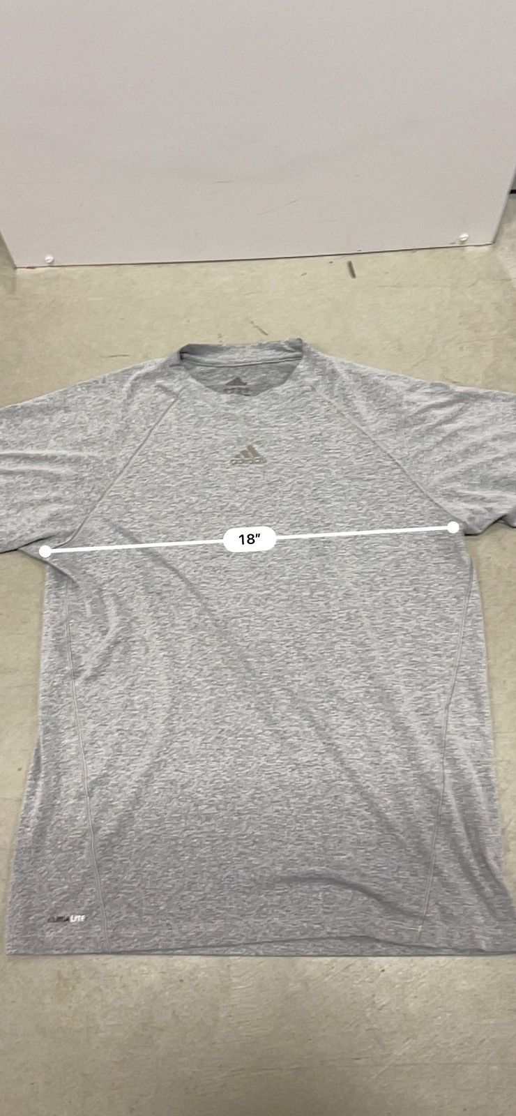 Adidas × Vintage Adidas grey climate center logo jersey Size US M / EU 48-50 / 2 - 3 Thumbnail