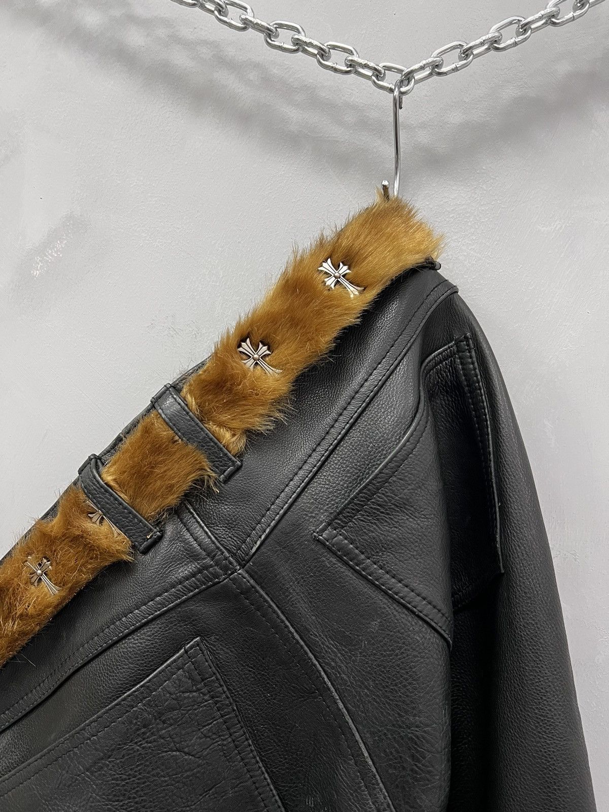 Hysteric Glamour × If Six Was Nine SALE🌎🌎AVANT-GARDE GOTHIC LEATHER fur BELT kmrii STYLE Size ONE SIZE - 15 Thumbnail