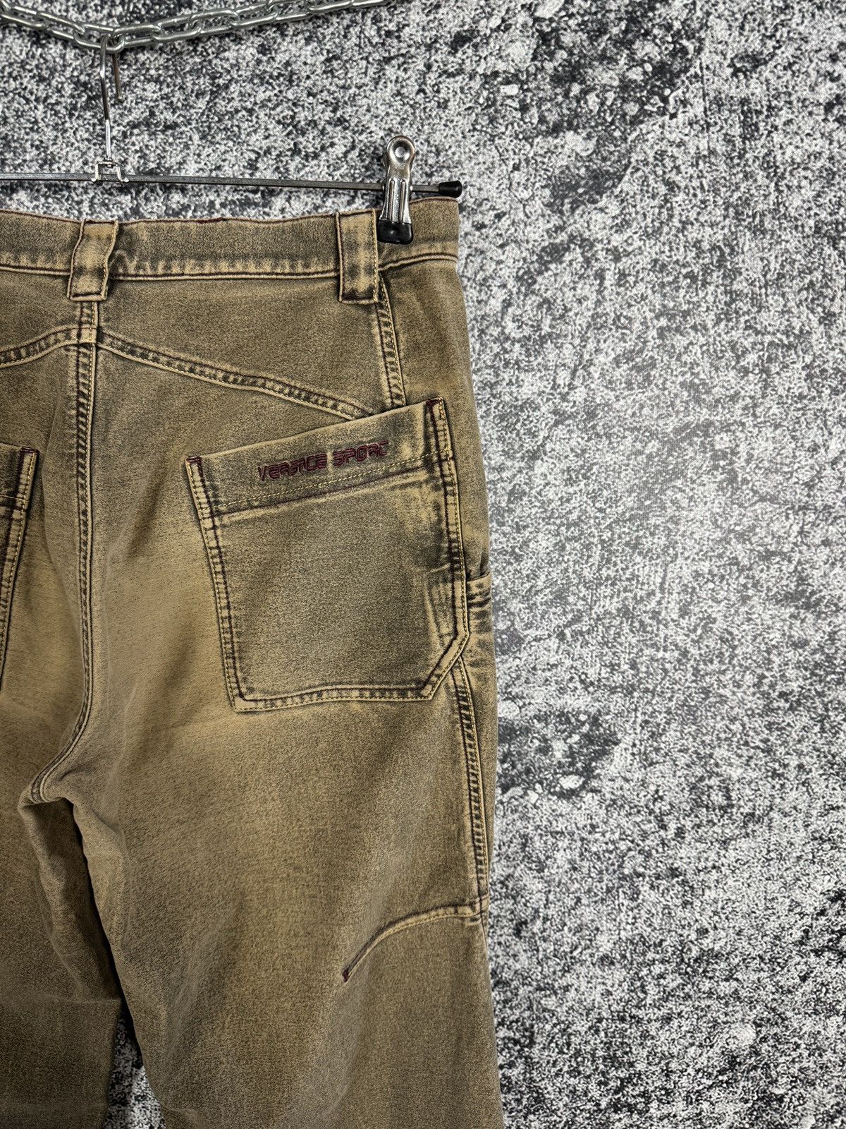 Vintage Gianni Versace Sport Jeans High Waist Straight Pants Size 48 Size US 32 / EU 48 - 13 Thumbnail