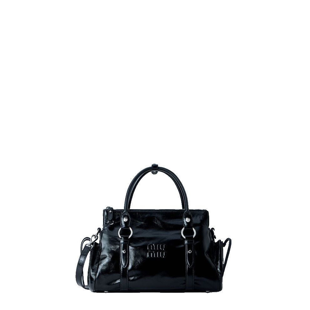 Miu Miu MIU MIU Black Top Handle Bag New & Authentic Size ONE SIZE - 1 Thumbnail