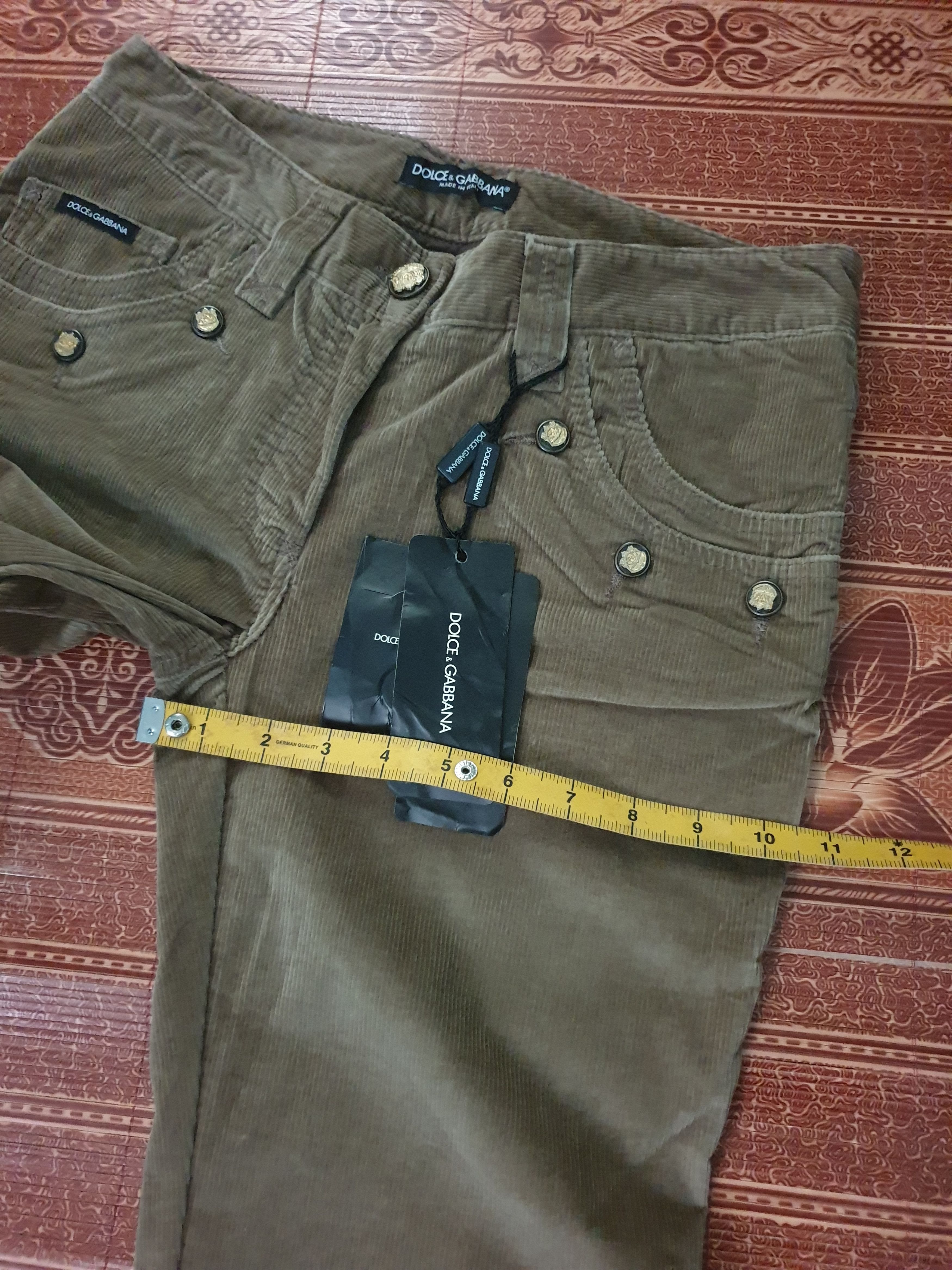 Dolce & Gabbana 💥Dolce & Gabbana Cudroy Chocolate pant Size US 29 - 10 Thumbnail