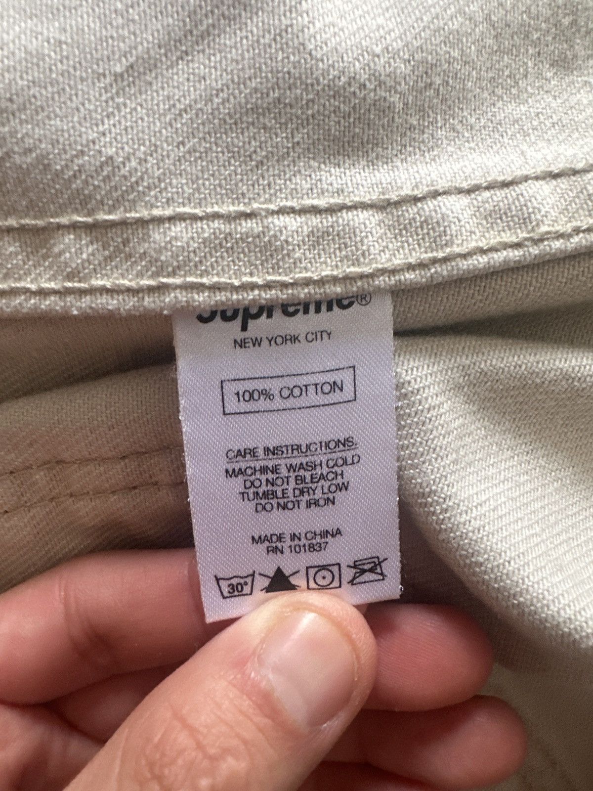 Supreme Supreme is love workwear jacket Size US S / EU 44-46 / 1 - 6 Thumbnail