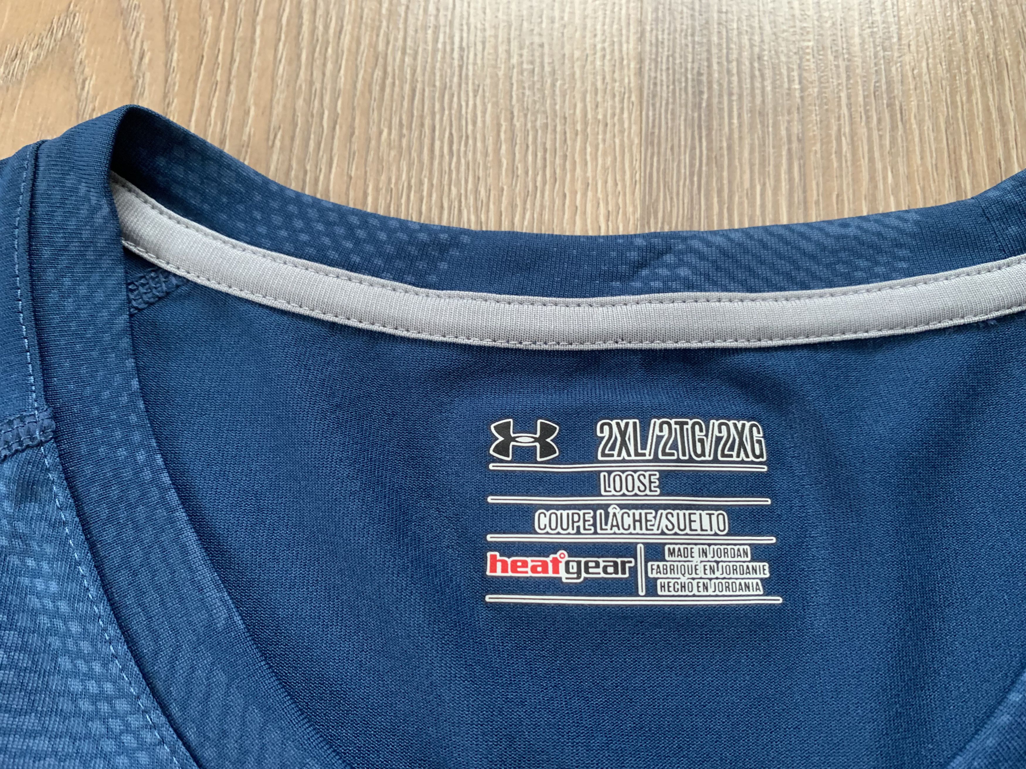 Under Armour Under Armour Blue Training T-Shirt Size US XXL / EU 58 / 5 - 6 Thumbnail