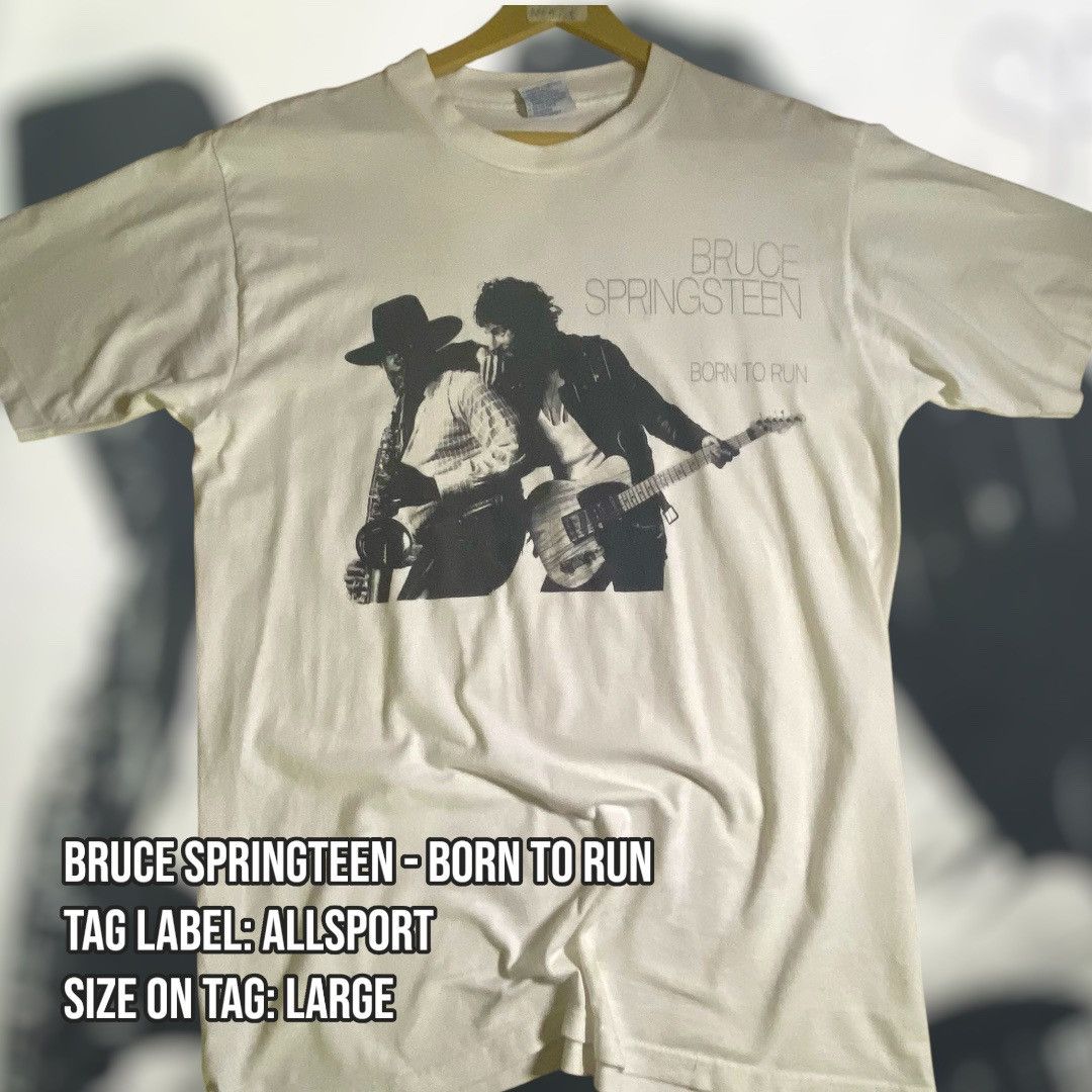 Band Tees × Vintage Bruce Springteen - Born To Run Band Tee Size US L / EU 52-54 / 3 - 1 Thumbnail