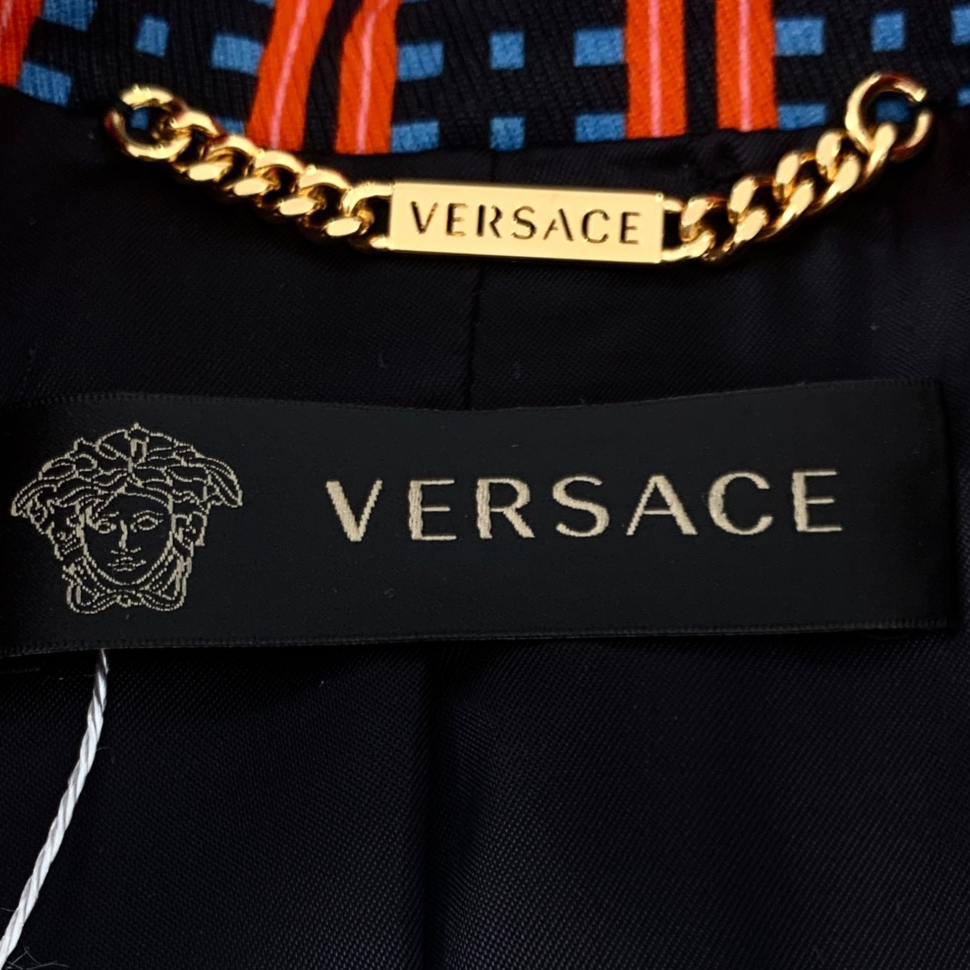 Versace Versace Mens Blazer With Unique Red & Blue Plaid Pattern Siz Size US XXS / EU 40 - 7 Thumbnail