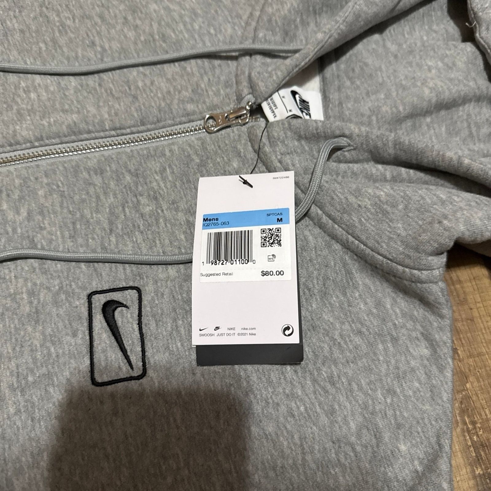 Nike Nike Zip Up Hoodie Sweatshirt Size US M / EU 48-50 / 2 - 4 Thumbnail