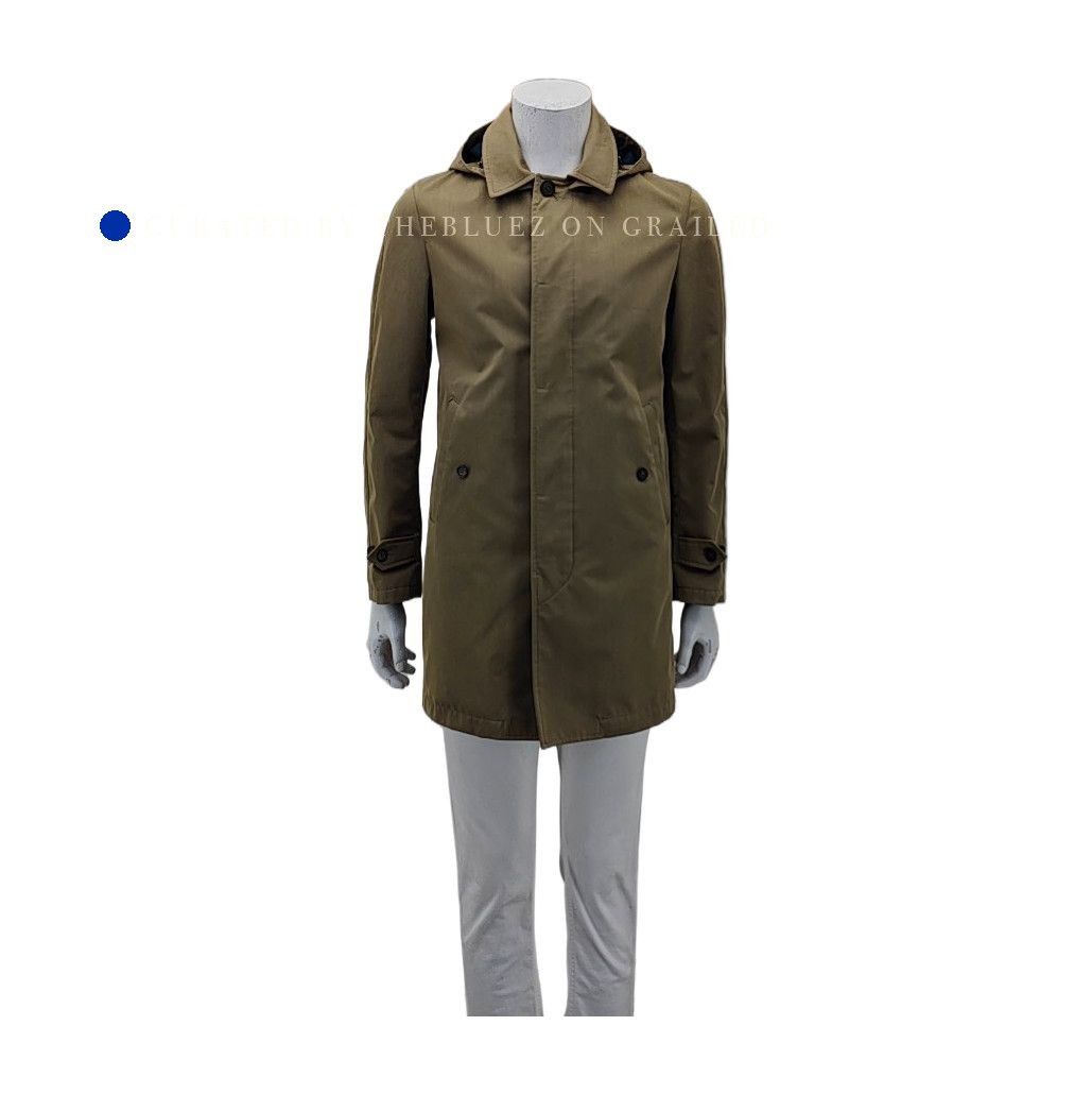 Loro Piana Brown Hooded Lightweight Jacket in Size XS Size US XS / EU 42 / 0 - 1 Thumbnail