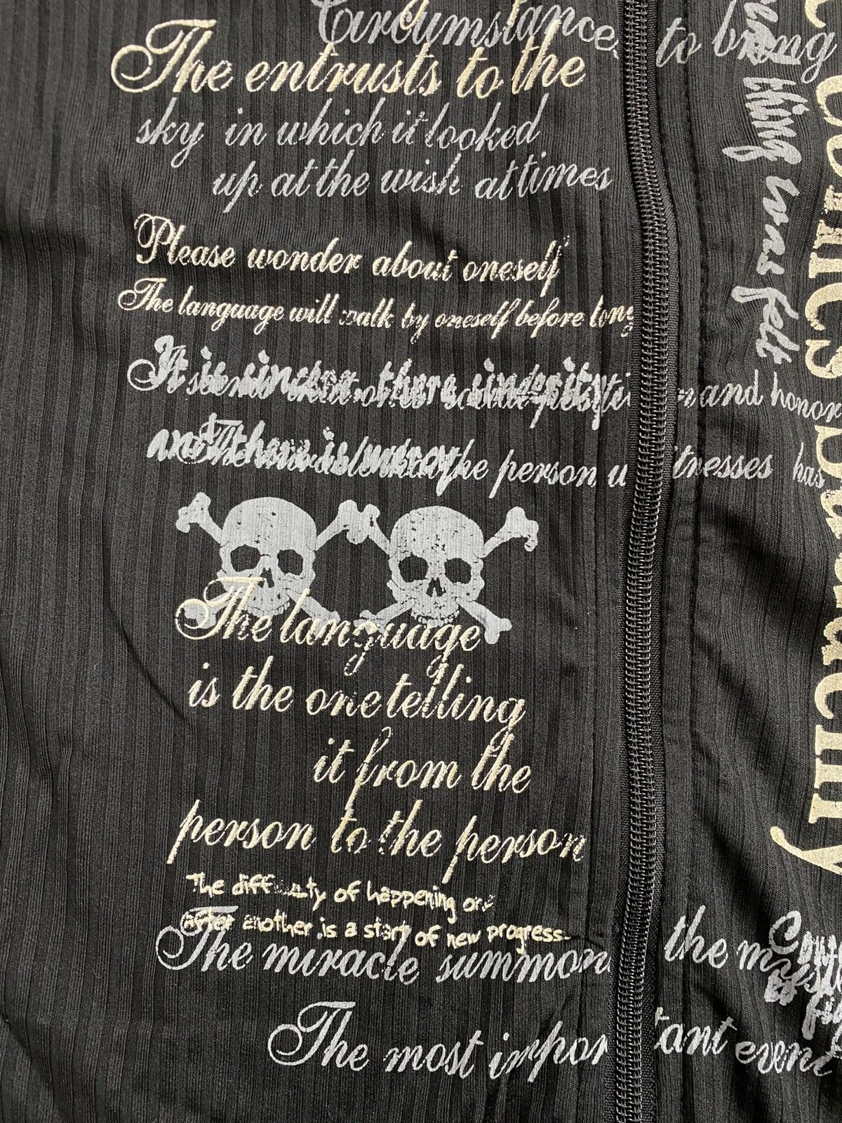 14th Addiction Grunge Werther Skulls Ifsixwasnine Lgb Style Fur Zip Hoodie Size US S / EU 44-46 / 1 - 9 Thumbnail