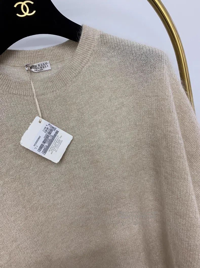 Brunello Cucinelli Brunello Cucinelli Mohair knitted sweater Size S / US 4 / IT 40 - 2 Thumbnail