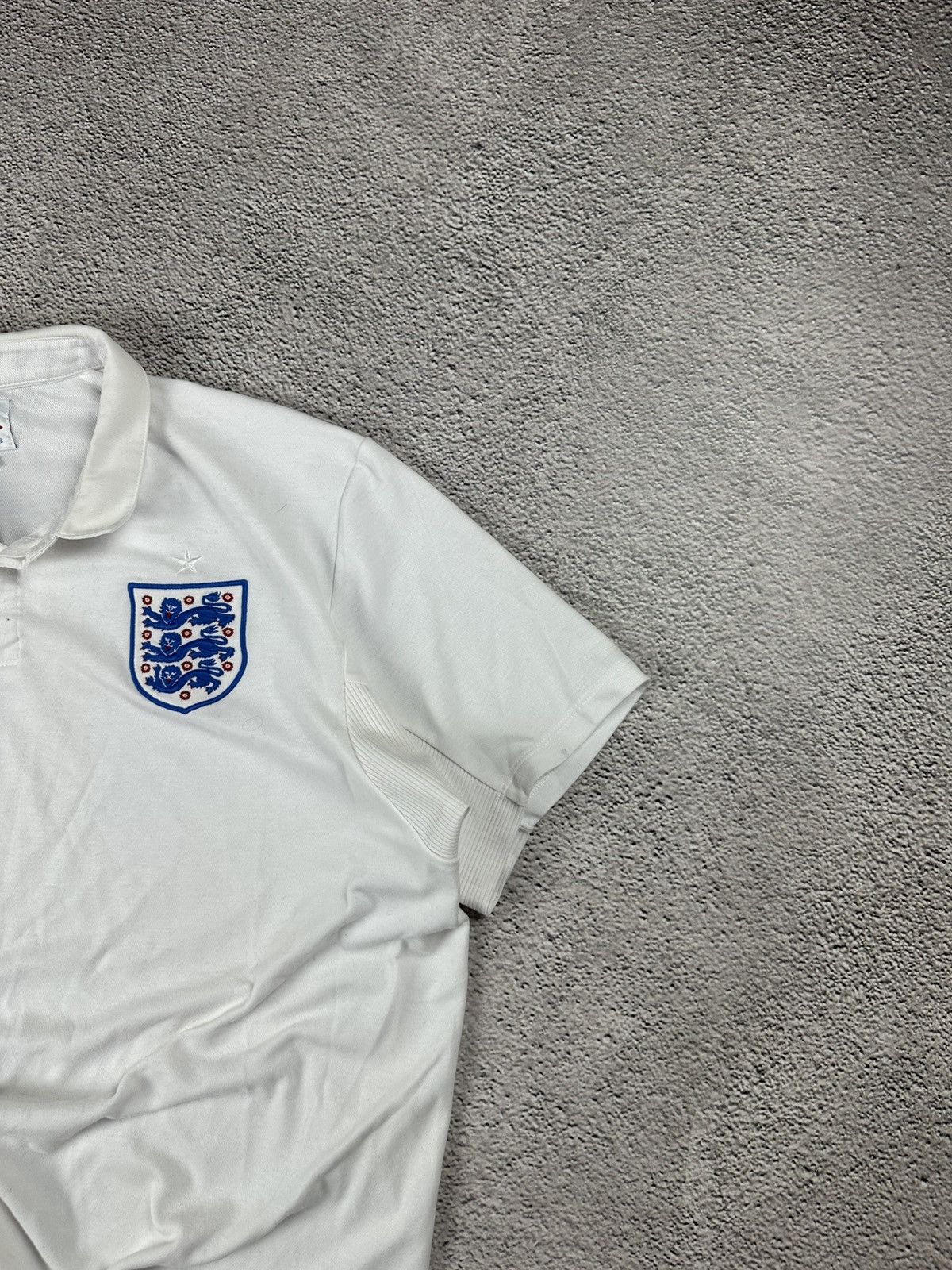 Umbro × Vintage Vintage Umbro England 3 Lions Polo Soccer Jersey Blockcore Size US XL / EU 56 / 4 - 4 Thumbnail