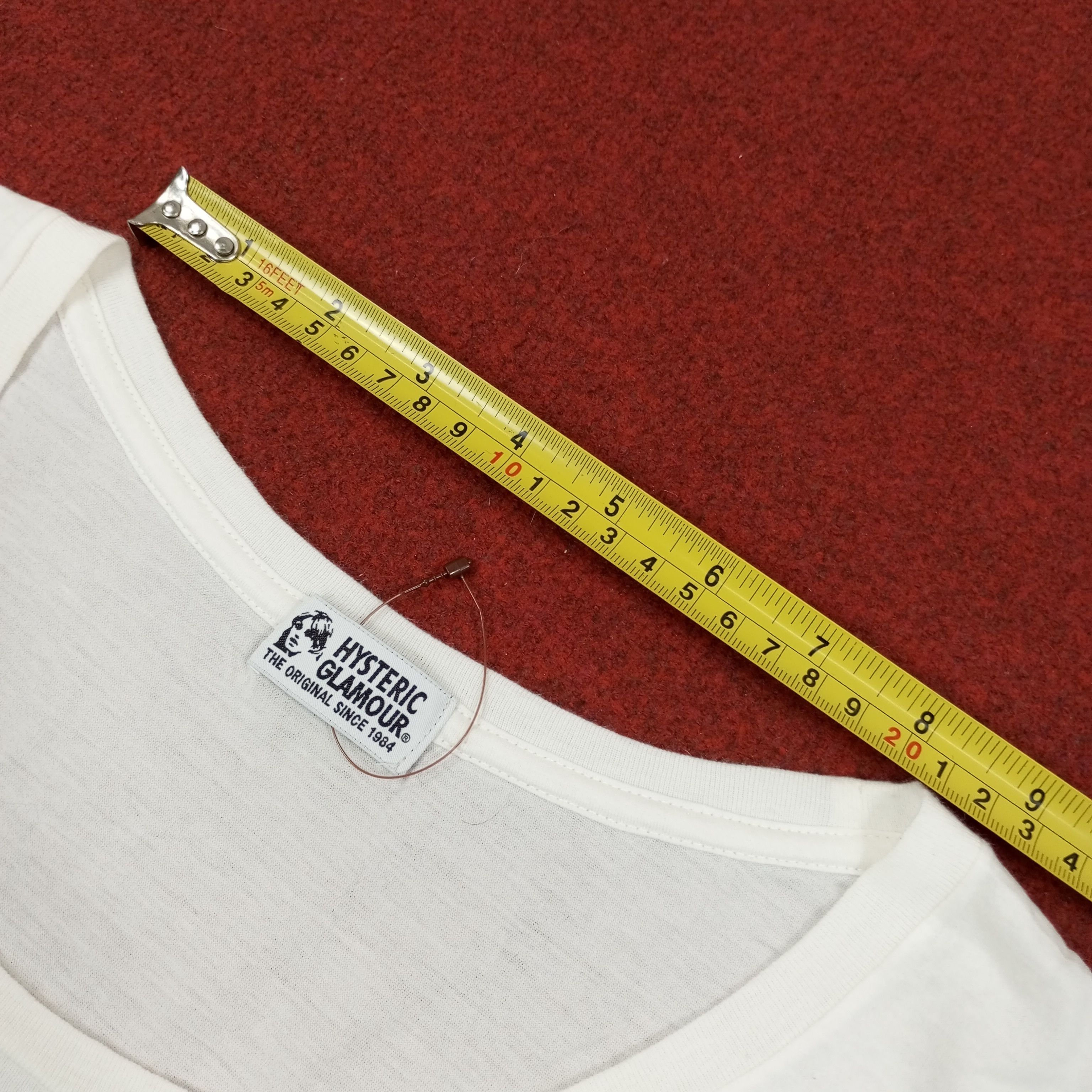 Hysteric Glamour × Japanese Brand × Vintage Hysteric Glamour Japanese Brand Tshirt c219n2 Size XS / US 0-2 / IT 36-38 - 13 Thumbnail
